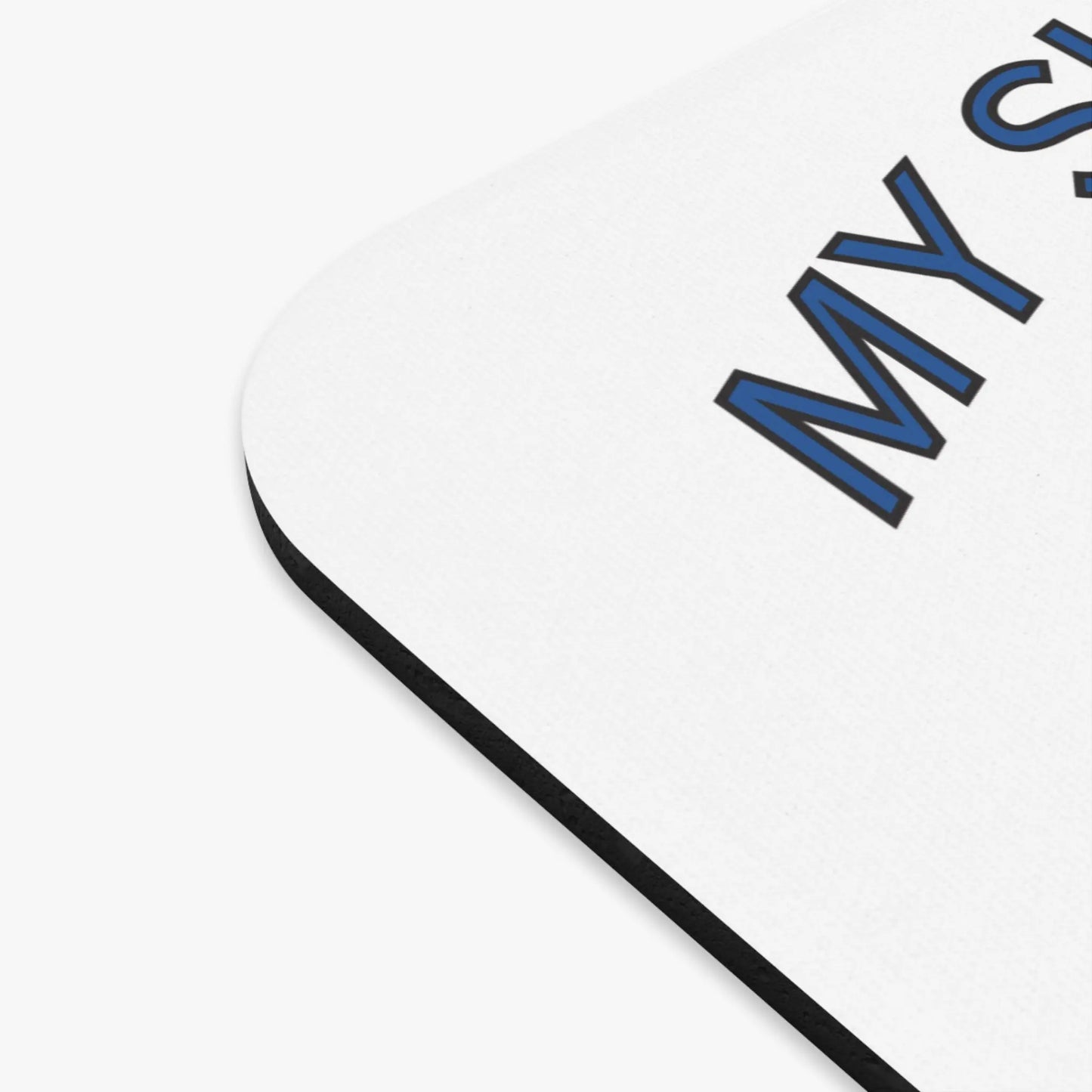 "My Superpower: Zero Cares Given" Mouse Pad - #NoPauseForMenopause