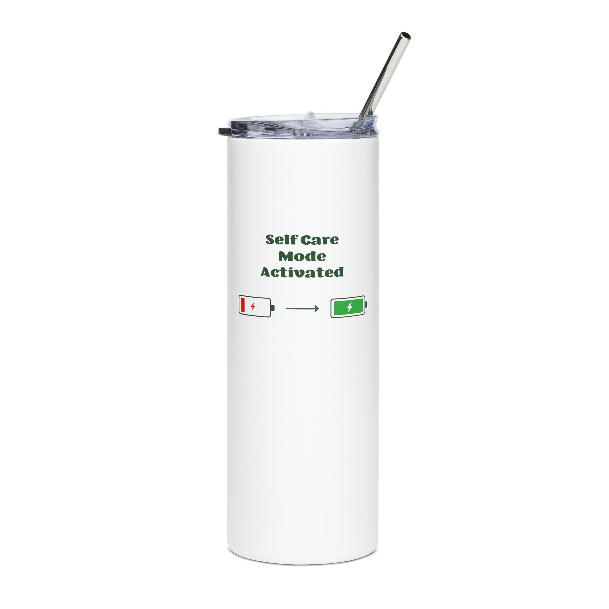 "Self-Care Mode Activated" Tumbler - #NoPauseForMenopause