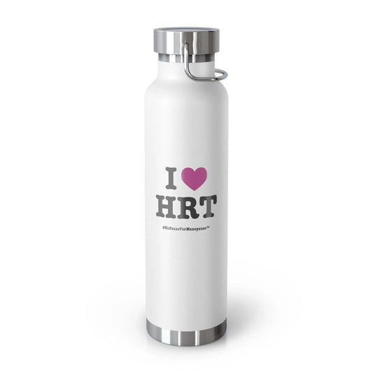 "I Heart HRT" Insulated Water Bottle Printify