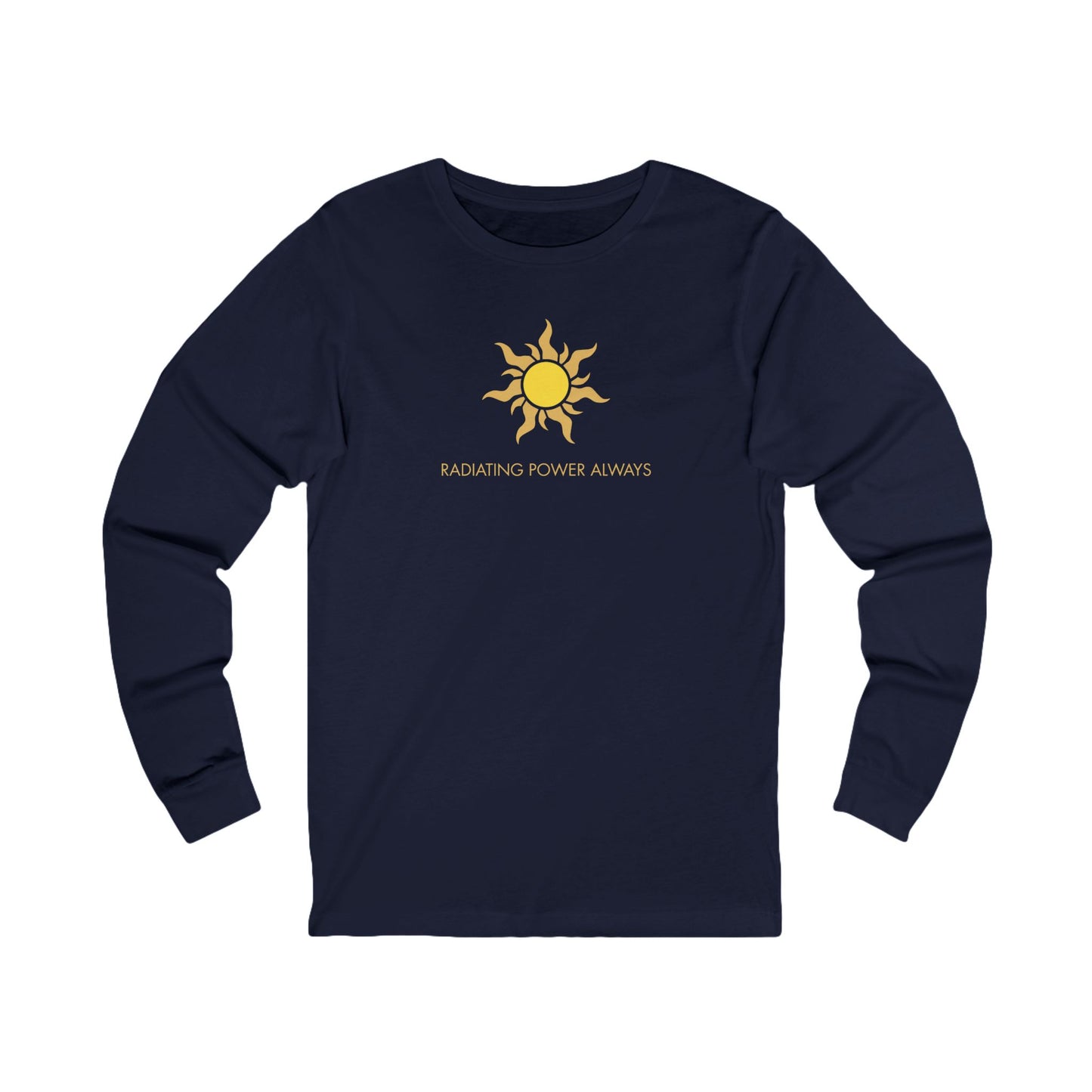 "Radiating Power Always" Long-Sleeved Tee - #NoPauseForMenopause