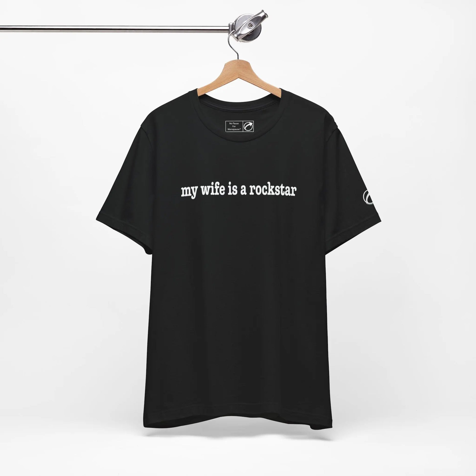 "My Wife Is A Rockstar" Tee Printify