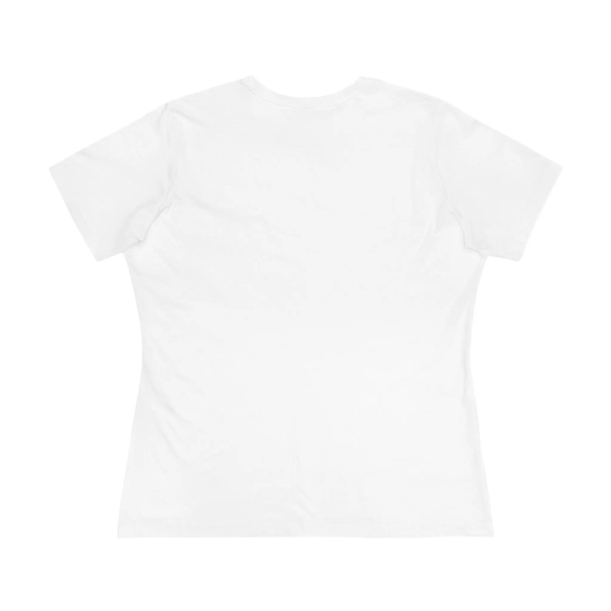 Woman wearing "Postmenopausal" Tee (White) - #NoPauseForMenopause