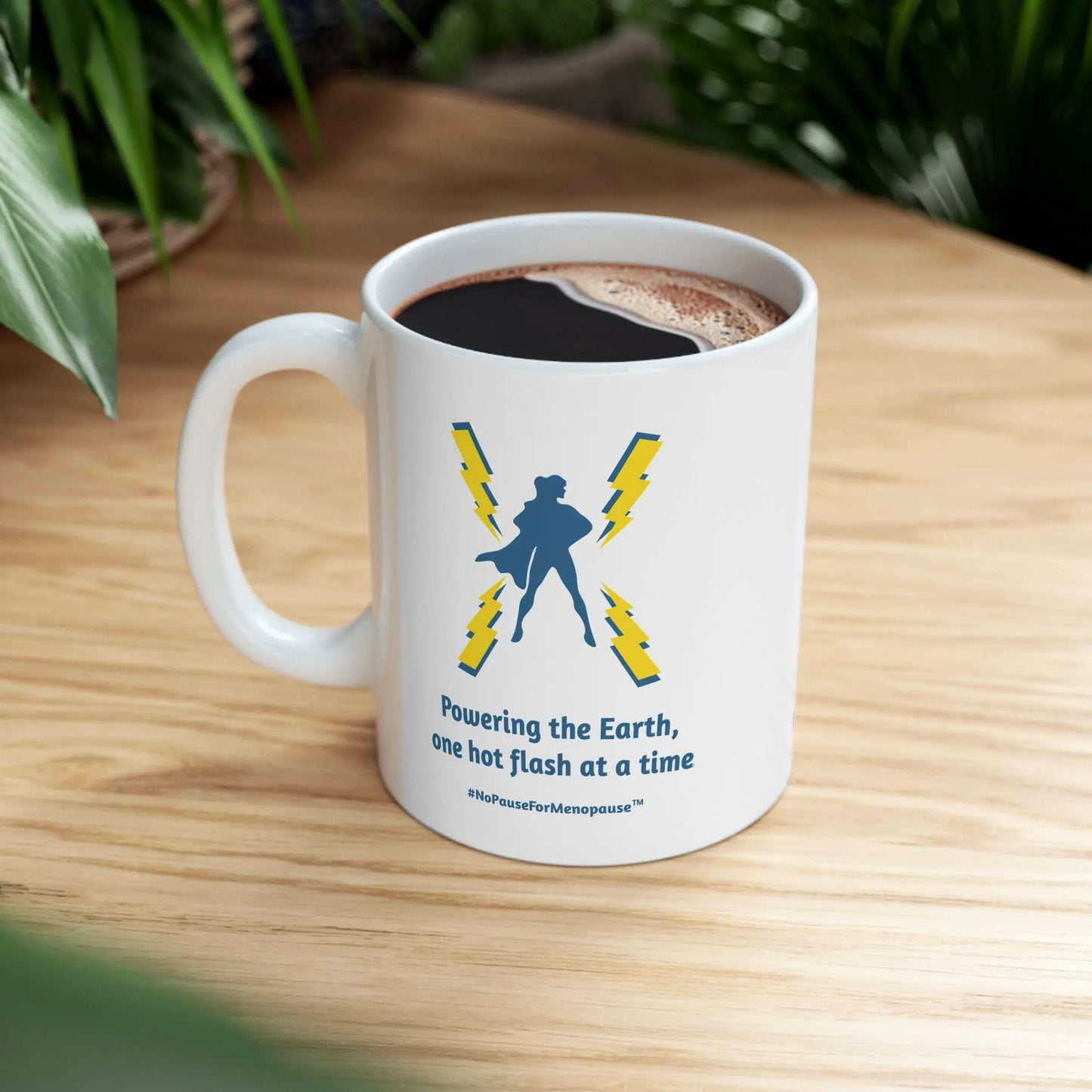 "Powering the Earth" Ceramic Mug (11 oz.) Printify