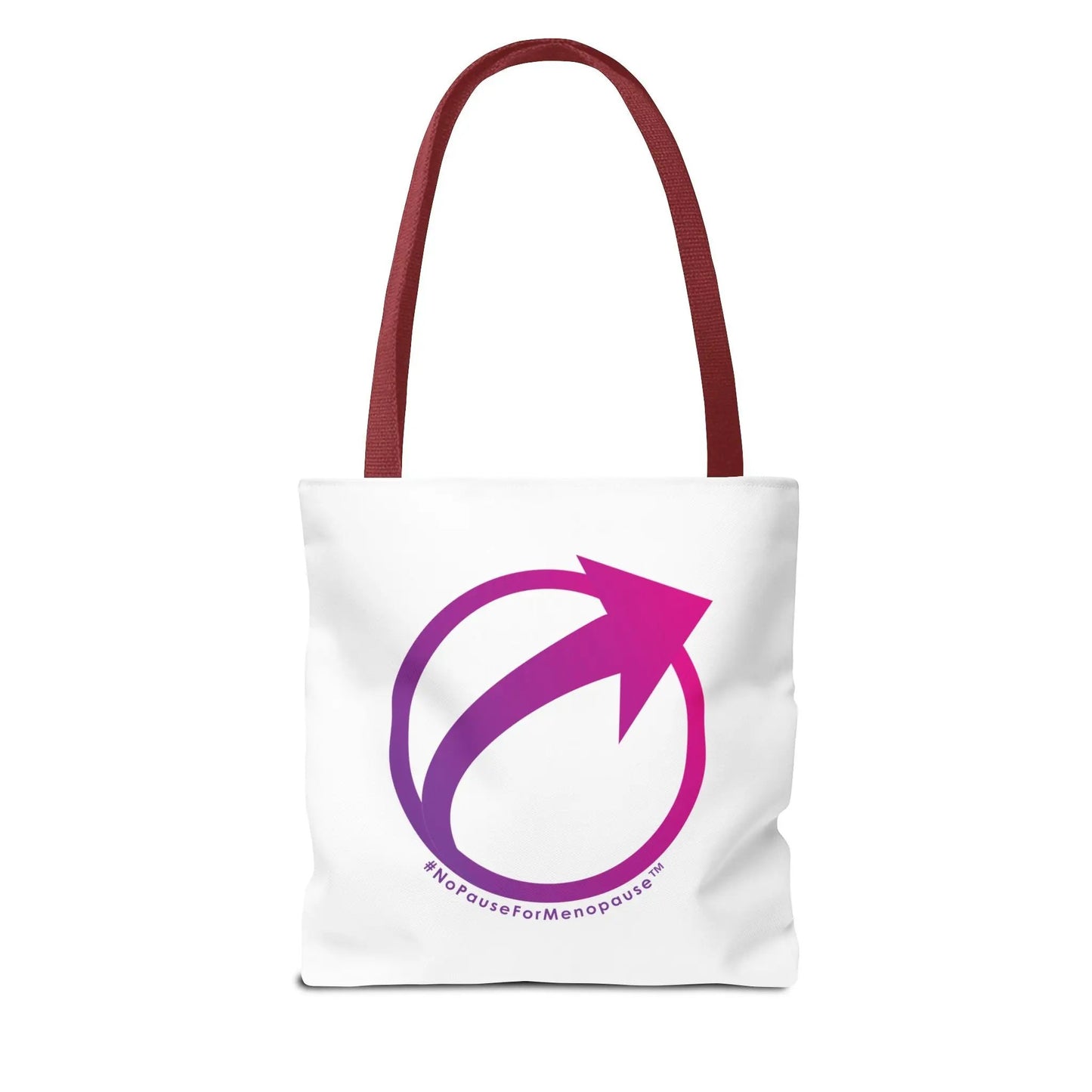 "#NoPauseForMenopause" Tote Bag Printify