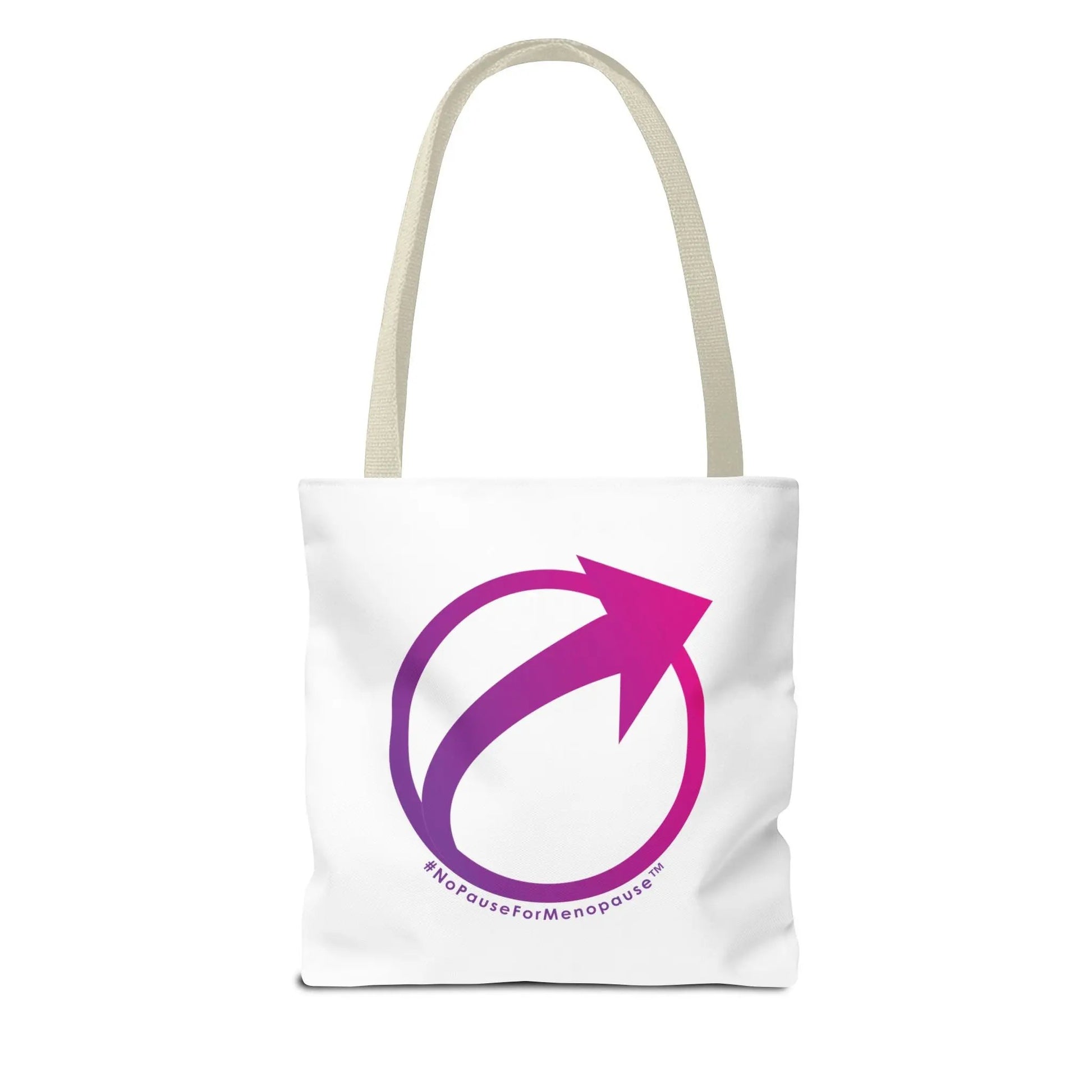 "#NoPauseForMenopause" Tote Bag Printify
