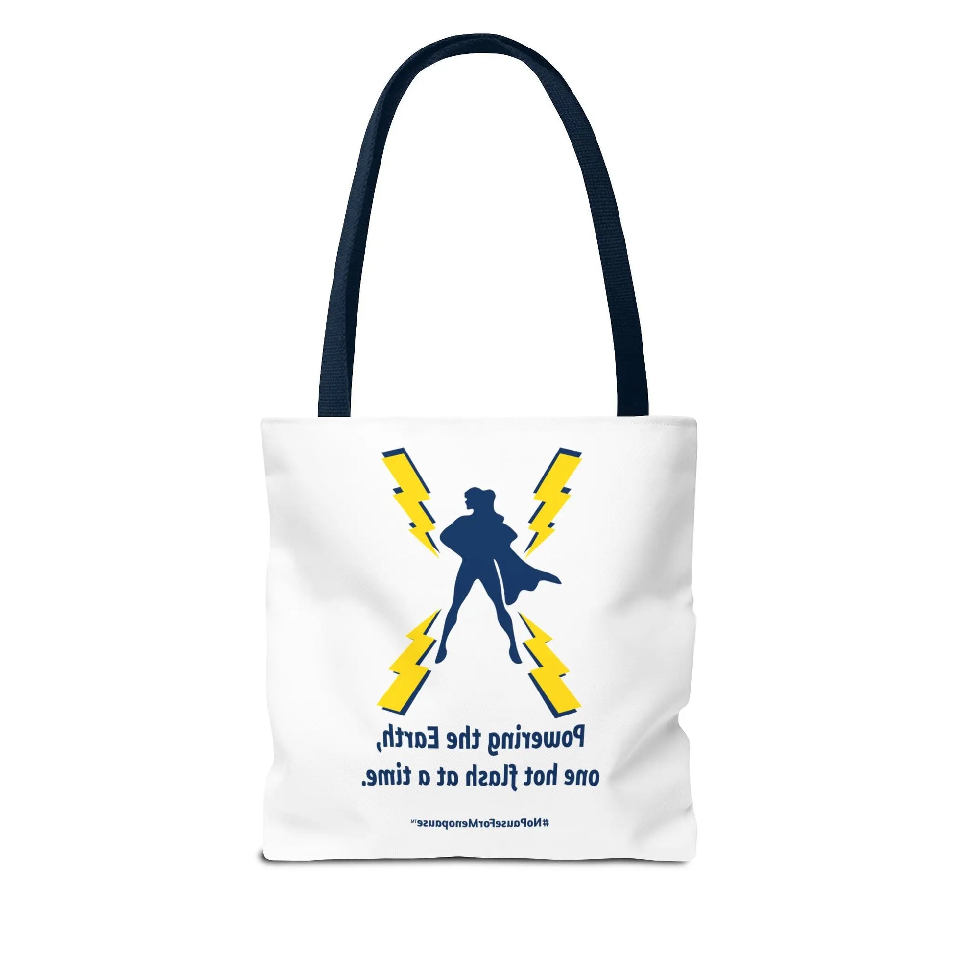 "Powering the Earth" Tote Bag Printify