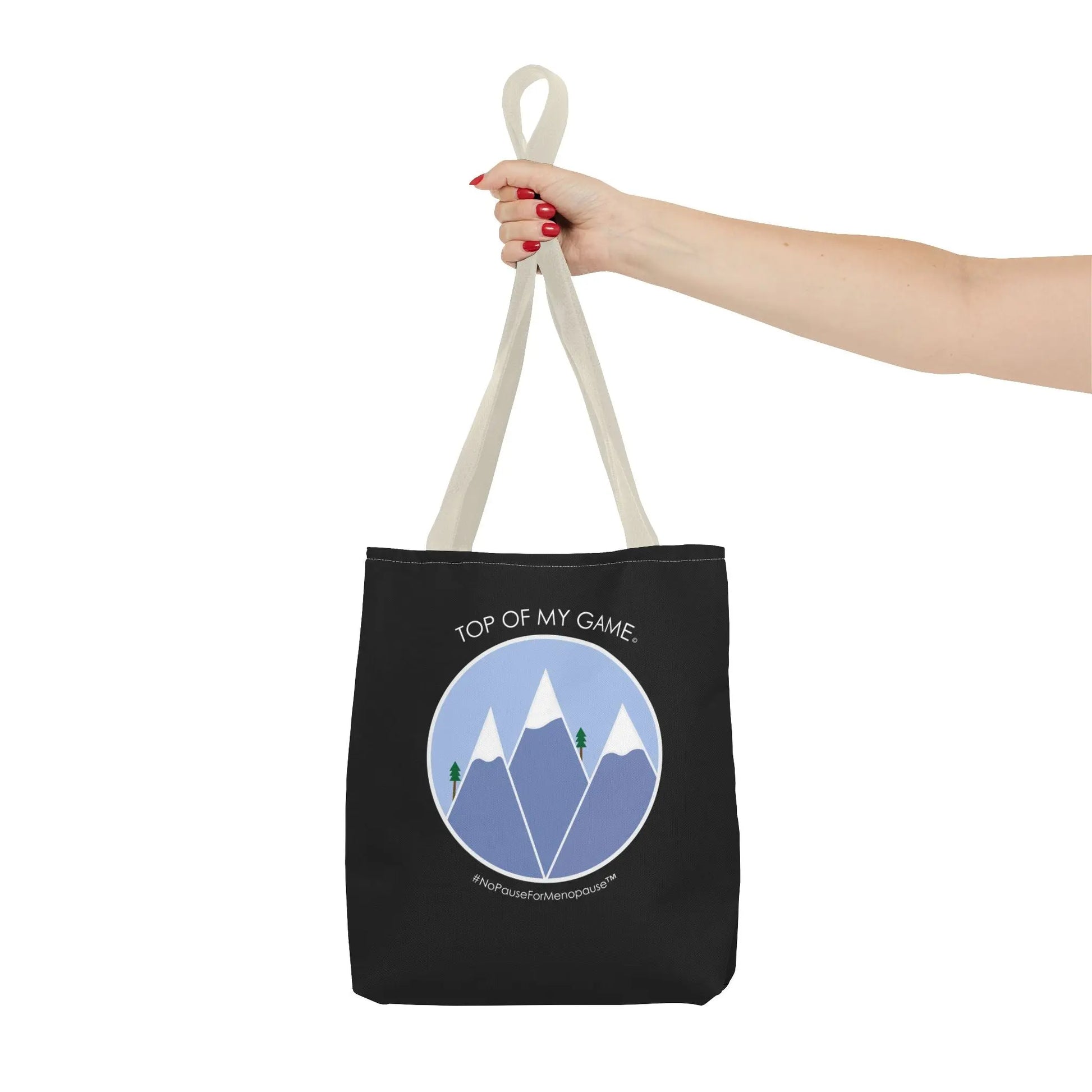 "Top of My Game" Tote Bag - #NoPauseForMenopause