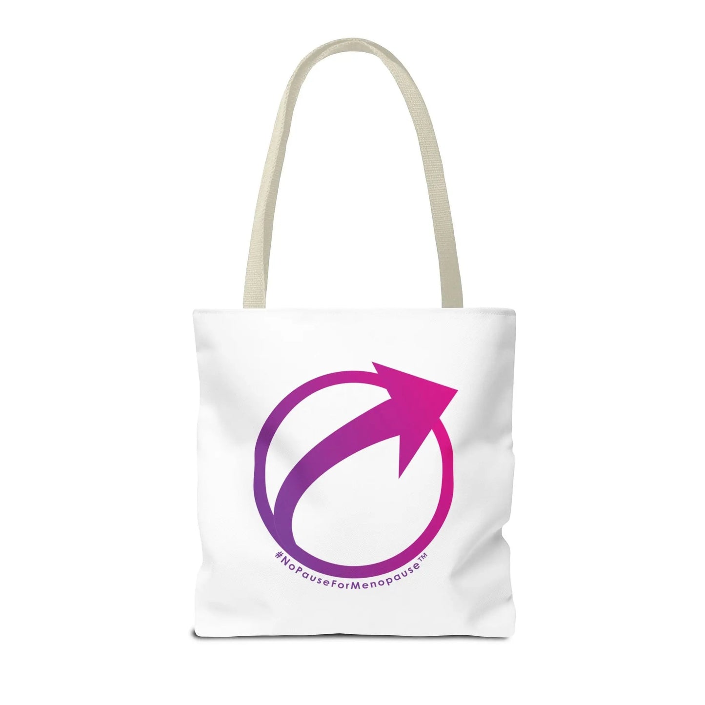 "#NoPauseForMenopause" Tote Bag Printify