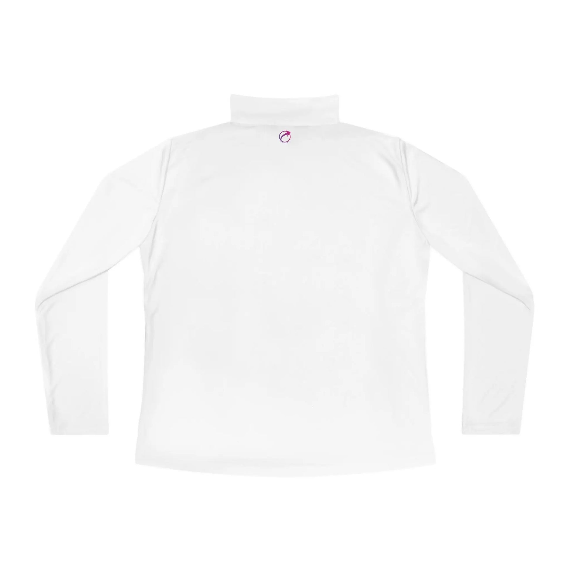 "Perimenopause Is Hot" Ladies Quarter-Zip Pullover Printify