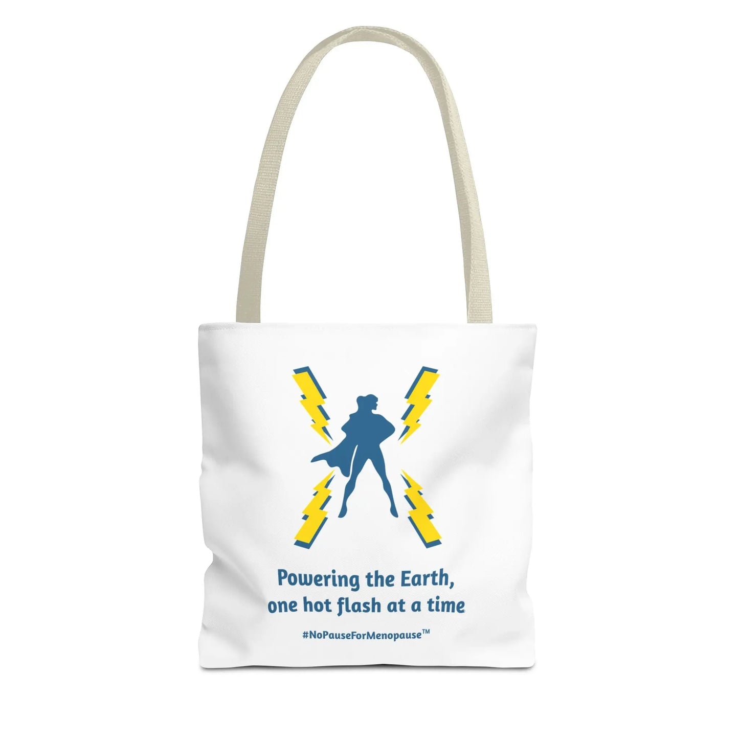 "Powering the Earth" Tote Bag Printify