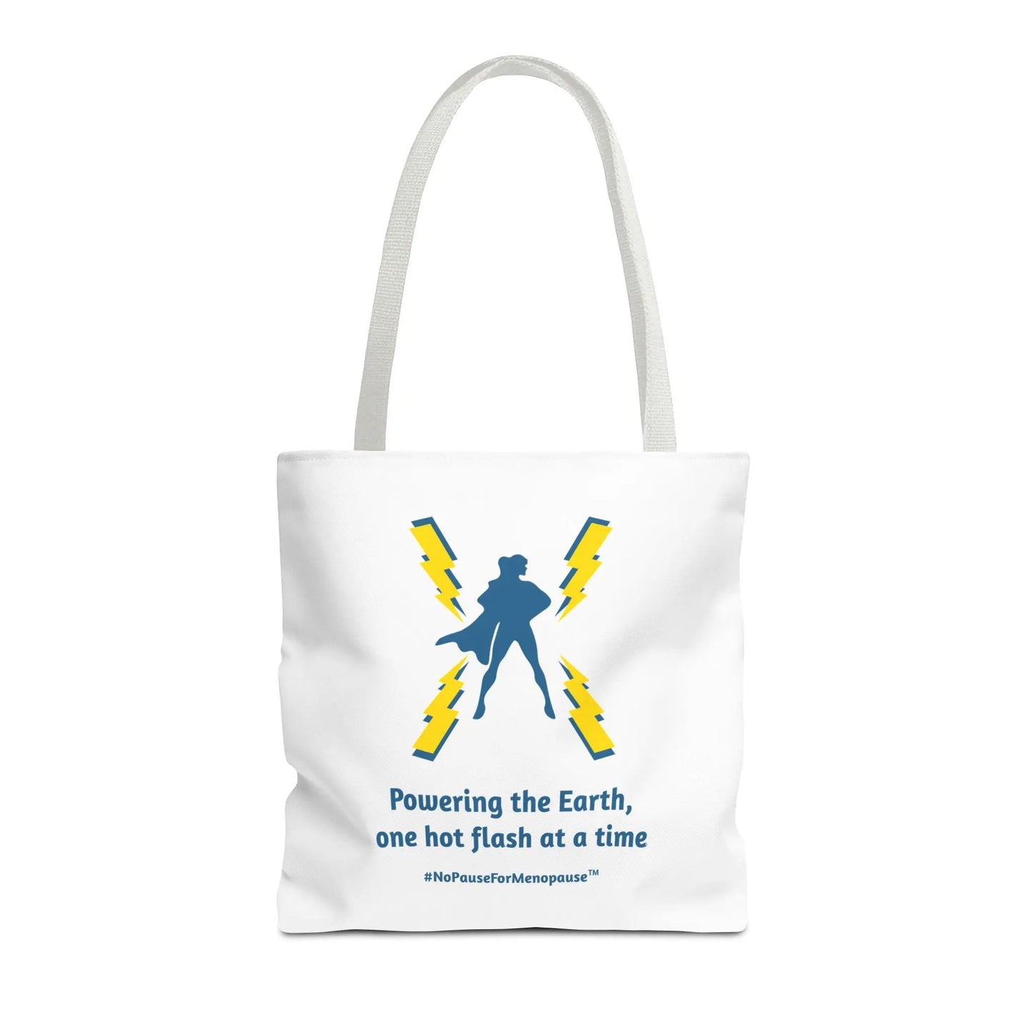 "Powering the Earth" Tote Bag Printify