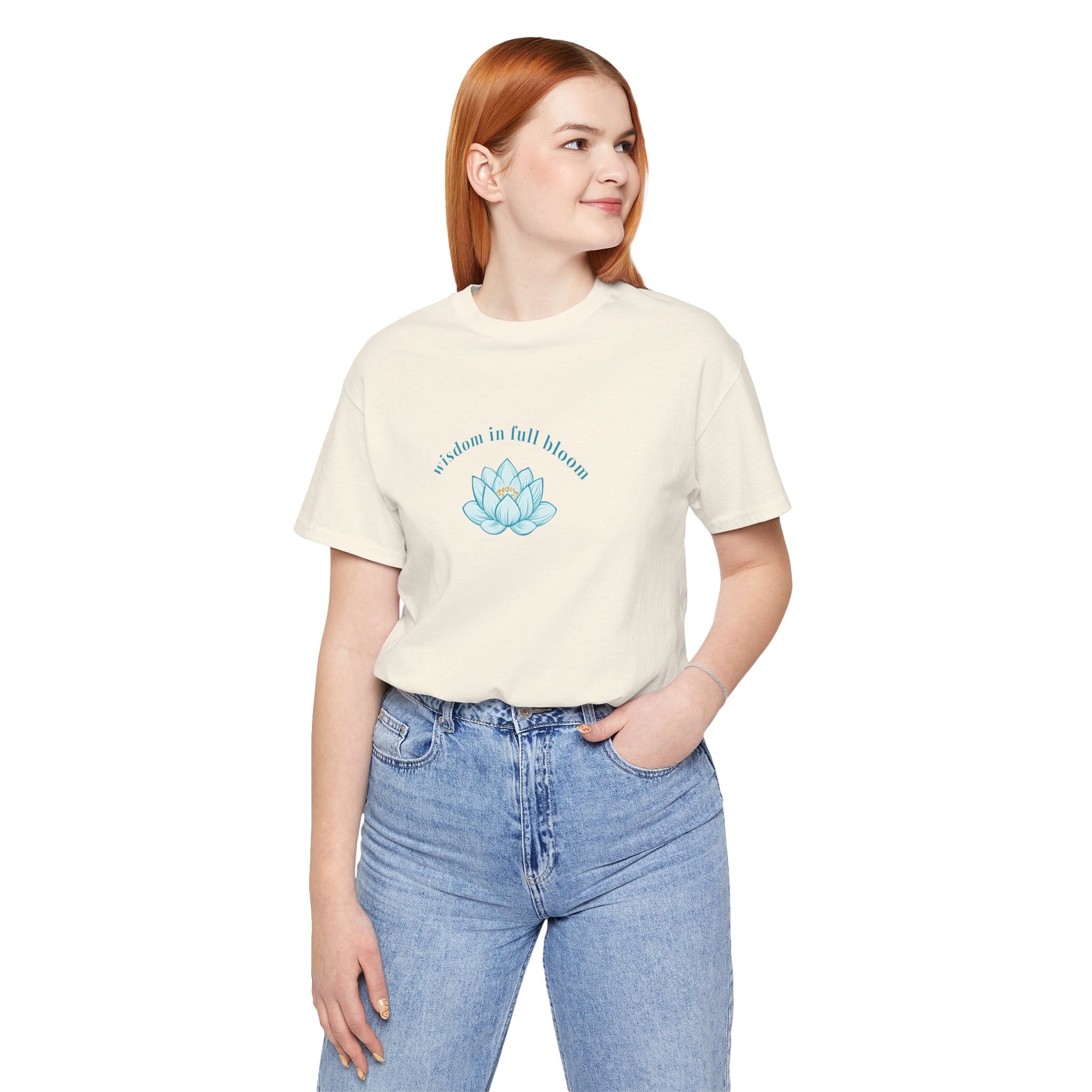 "Wisdom in Full Bloom" Unisex Tee - #NoPauseForMenopause