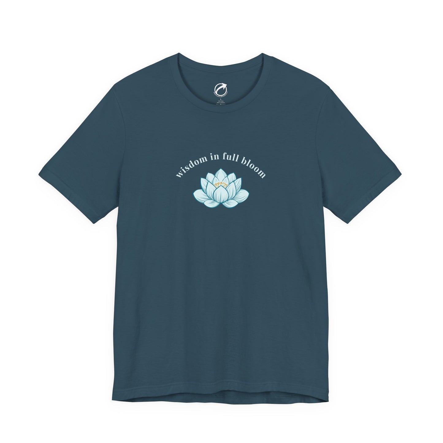 "Wisdom in Full Bloom" Unisex Tee - #NoPauseForMenopause