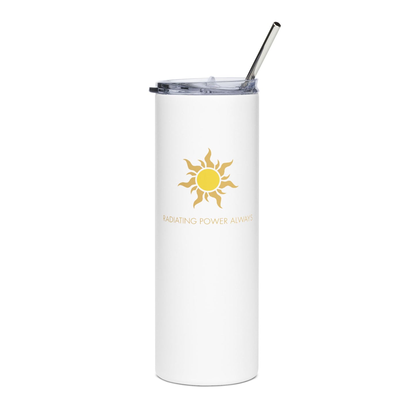 "Radiating Power Always" Tumbler - #NoPauseForMenopause