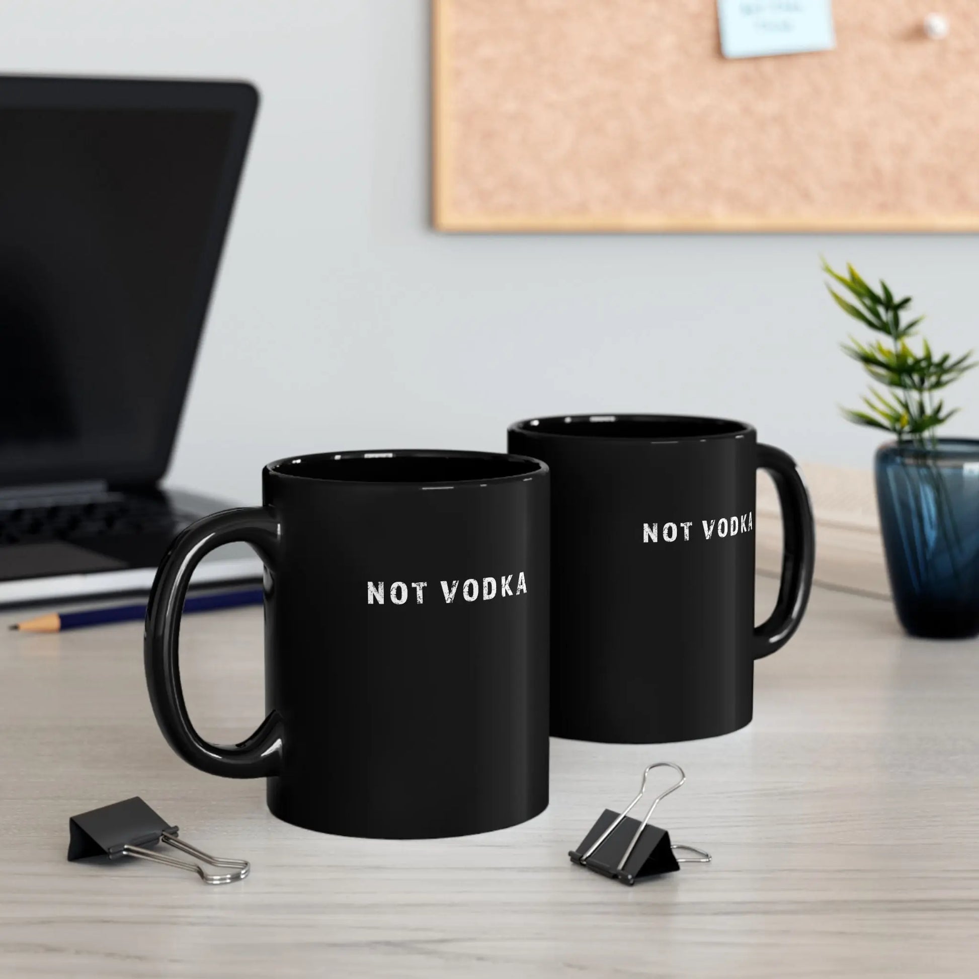 "Not Vodka" Funny Coffee Mug - #NoPauseForMenopause