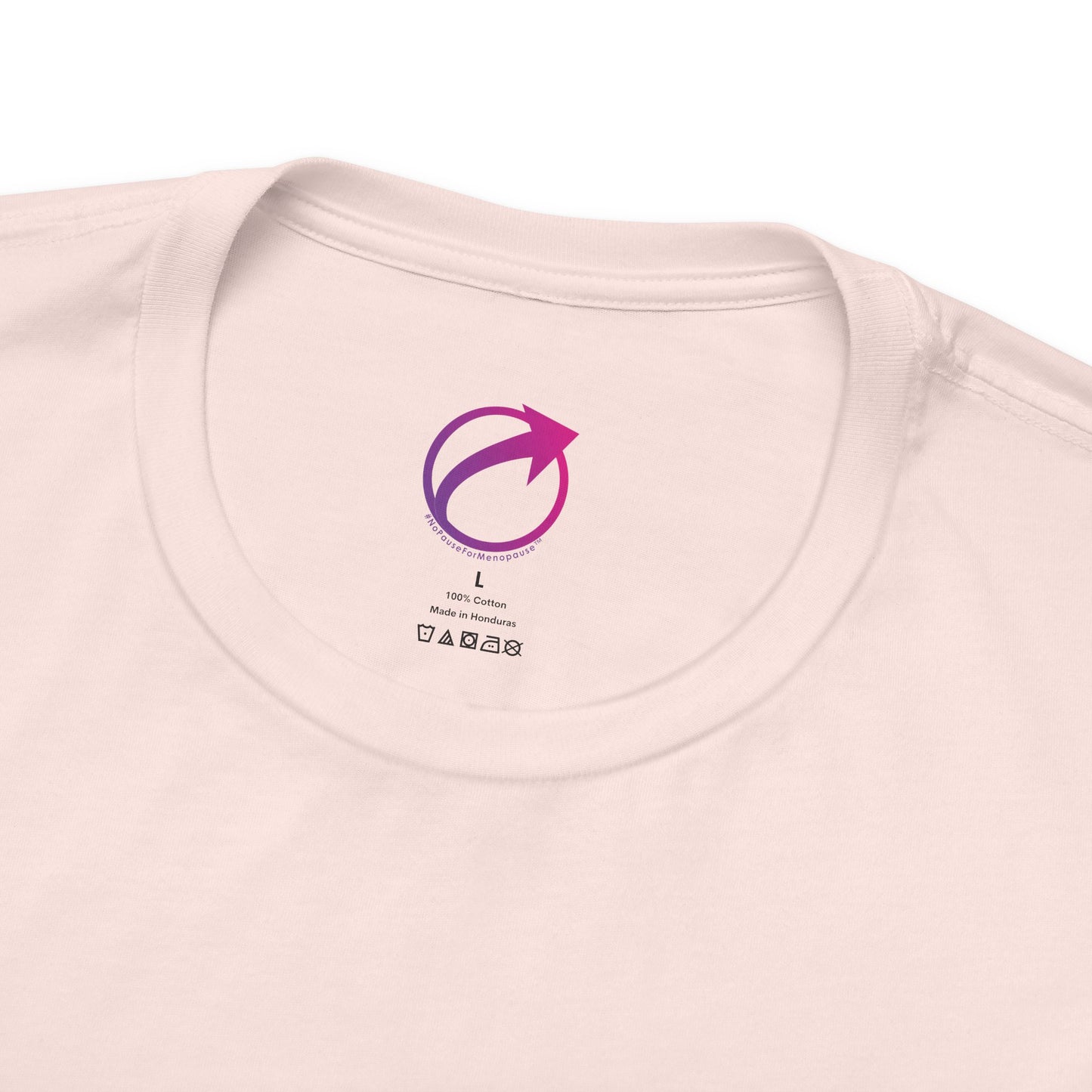"Wisdom in Full Bloom" Unisex Tee - #NoPauseForMenopause
