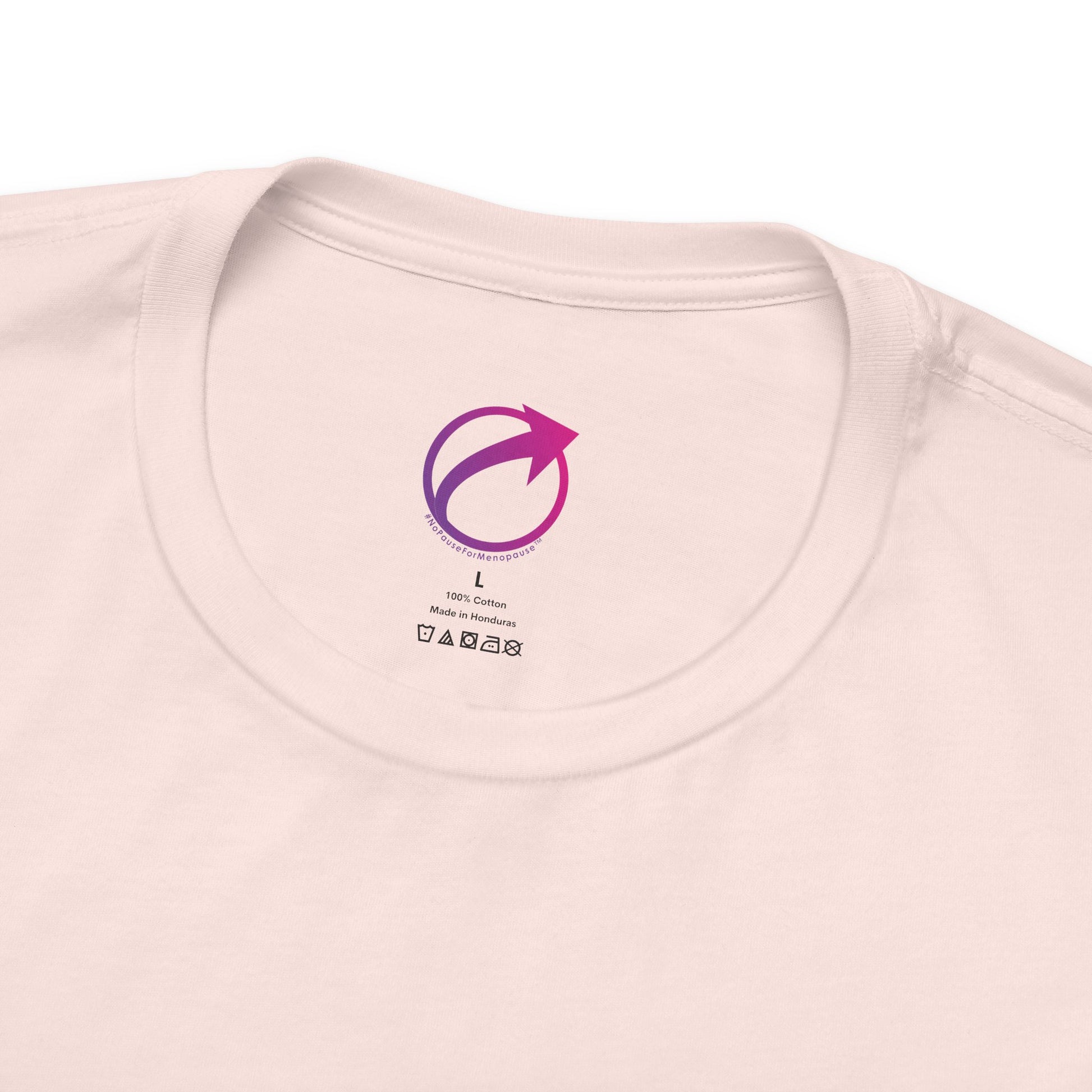 "Wisdom in Full Bloom" Unisex Tee - #NoPauseForMenopause
