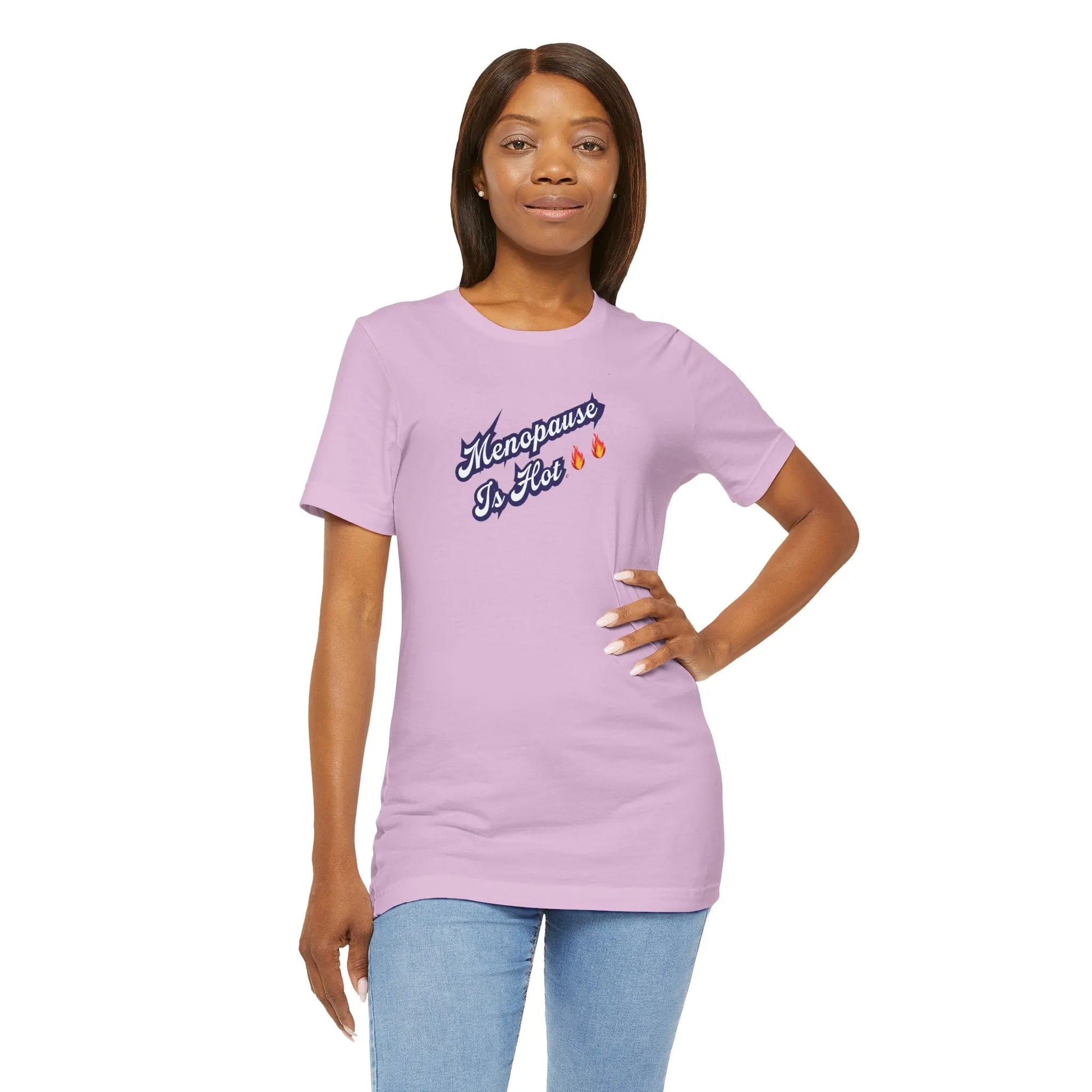 "Menopause Is Hot" Unisex Tee Printify