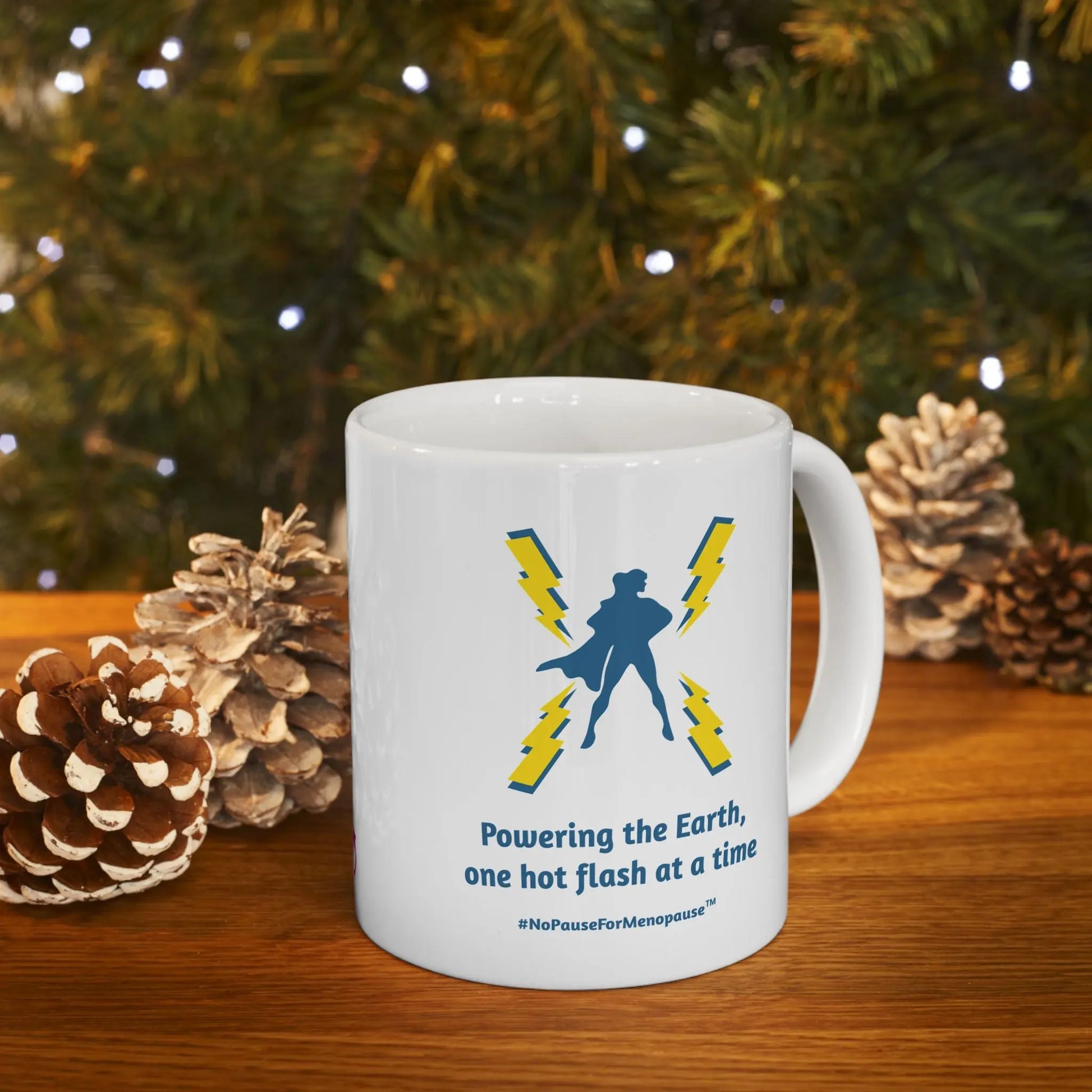 "Powering the Earth" Ceramic Mug (11 oz.) Printify