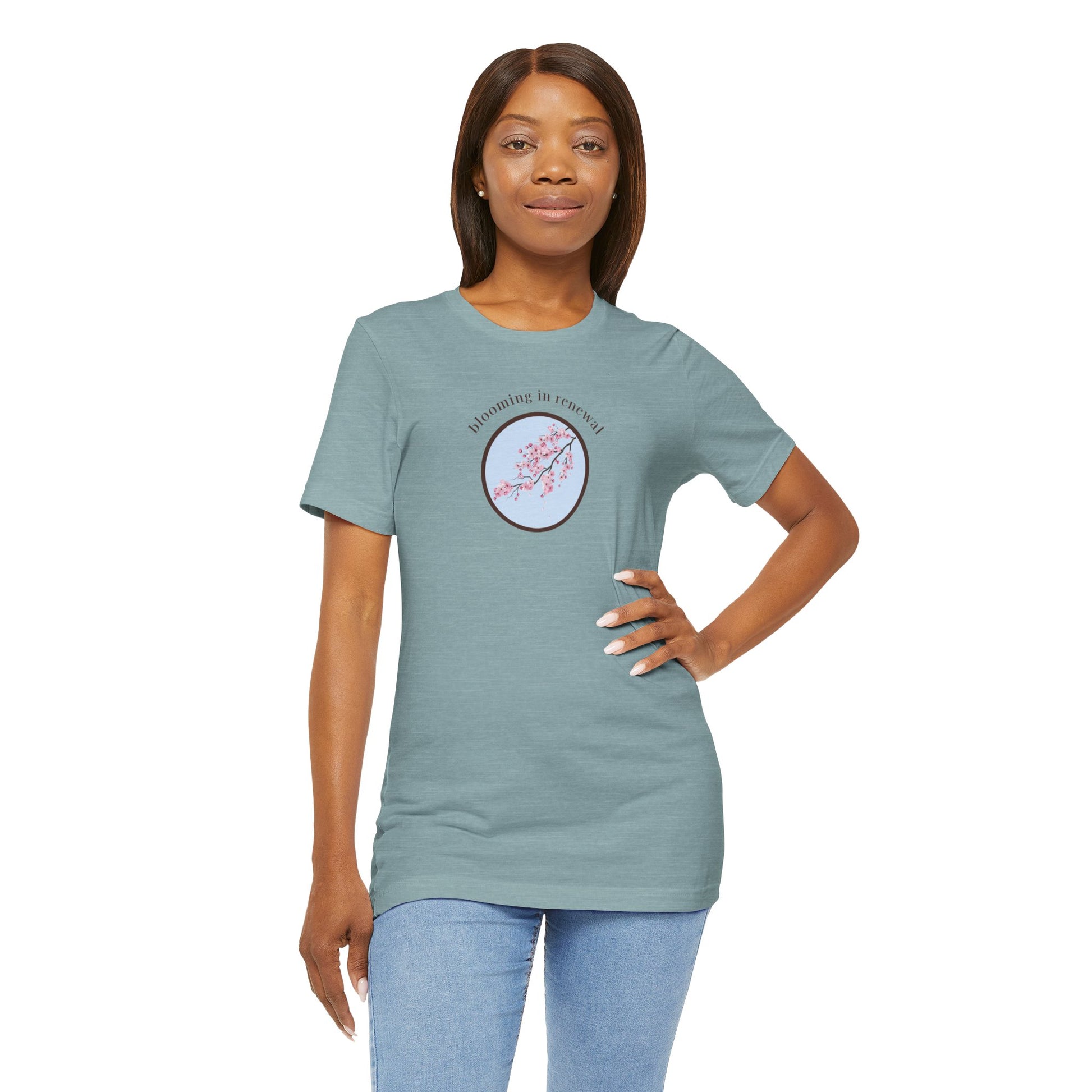 "Blooming In Renewal" Unisex Tee - #NoPauseForMenopause