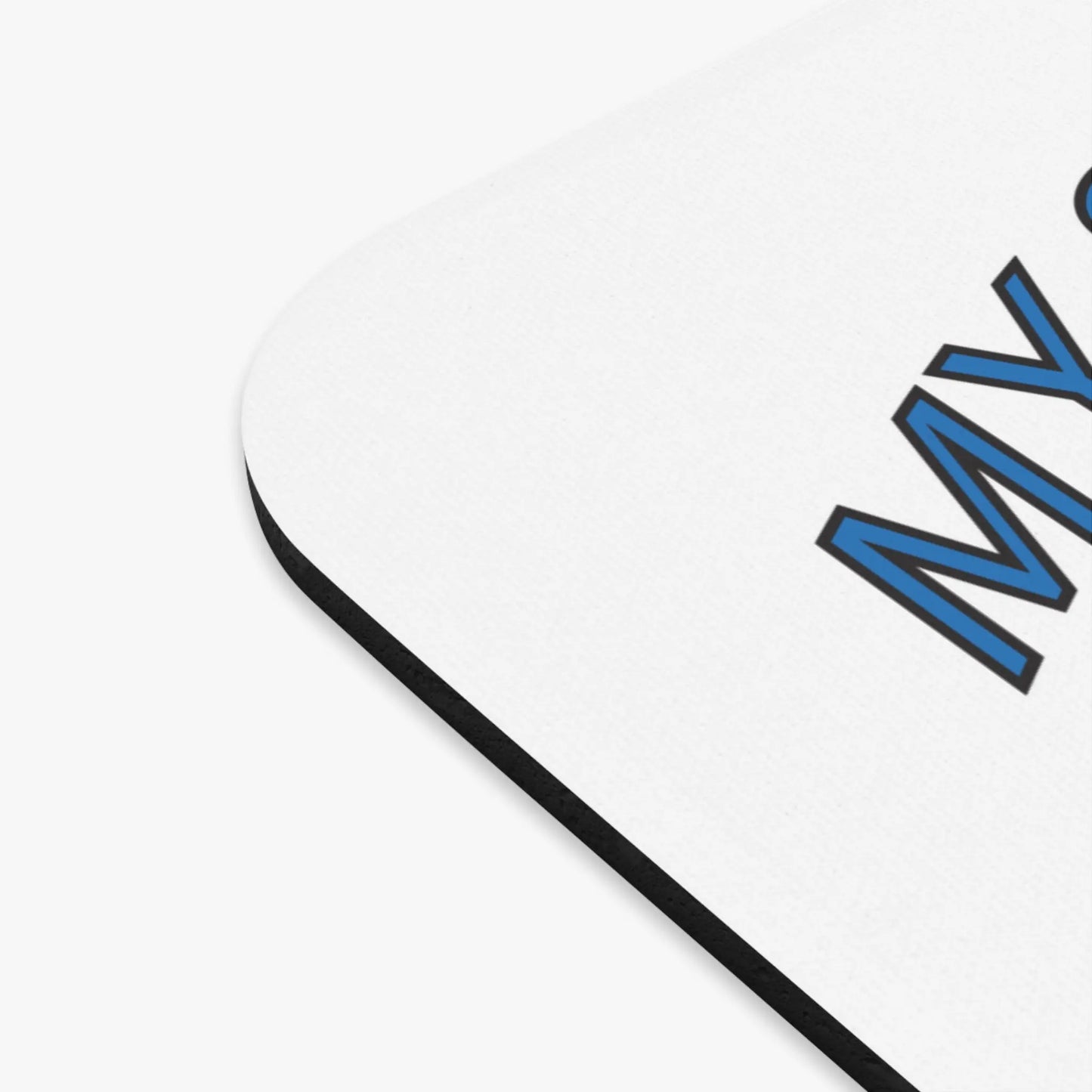 "My Superpower: Zero Cares Given" Mouse Pad (Rectangle) Printify