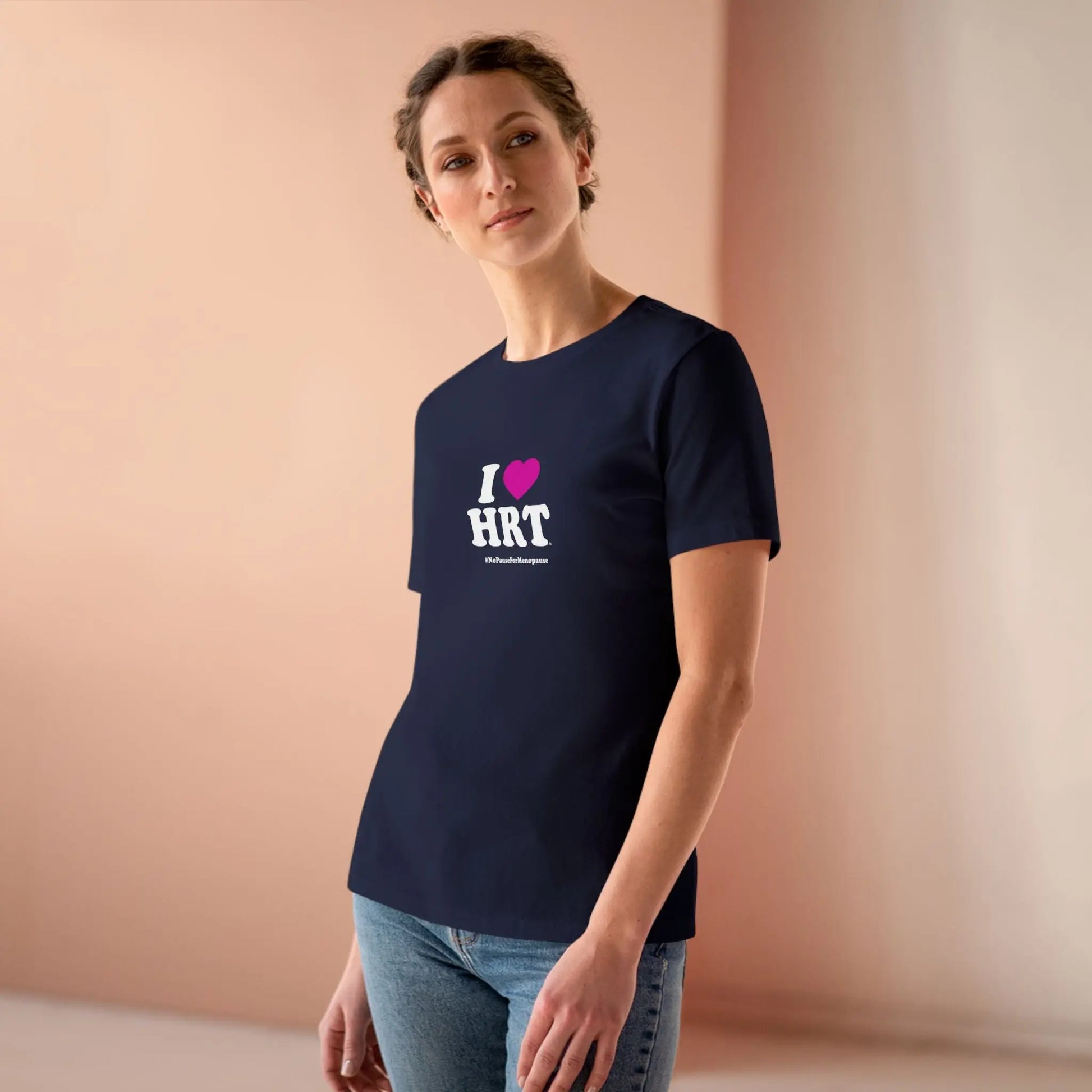 "I Heart HRT" Tee - #NoPauseForMenopause