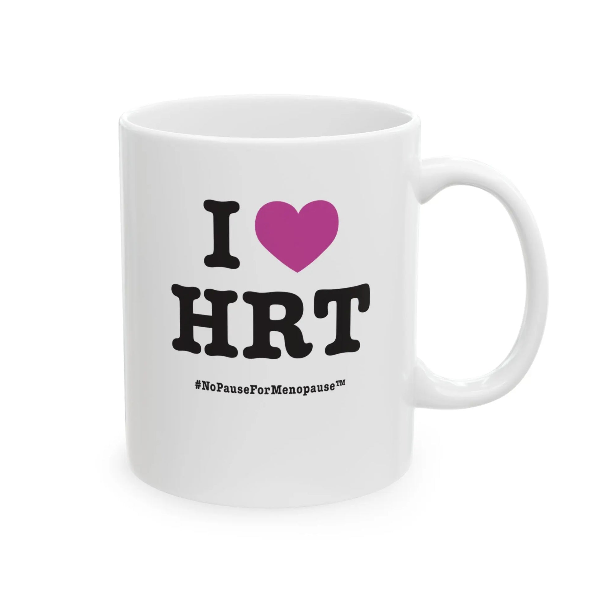 "I Heart HRT" Coffee Mug Printify