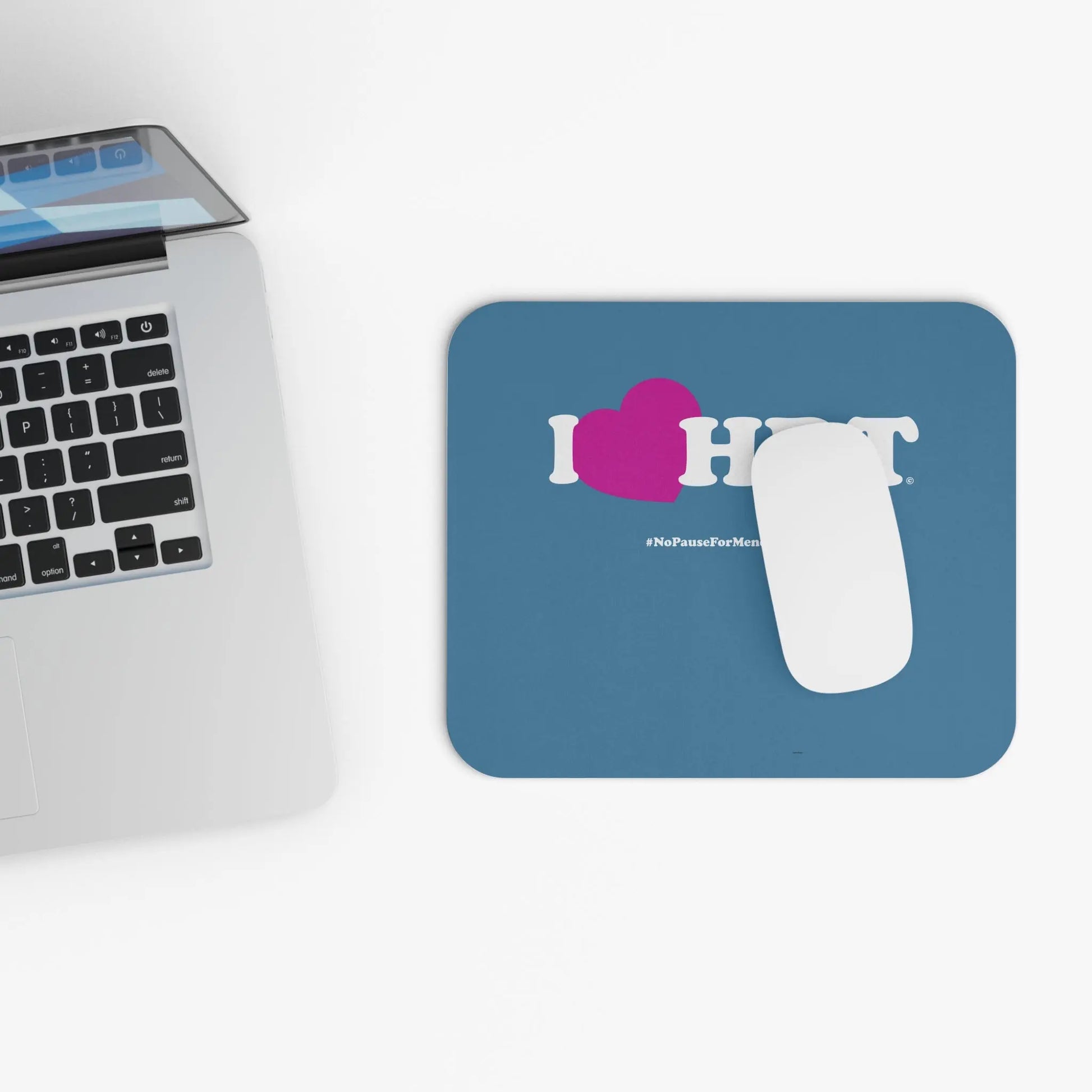 "I Heart HRT" Mouse Pad (Version 2) Printify