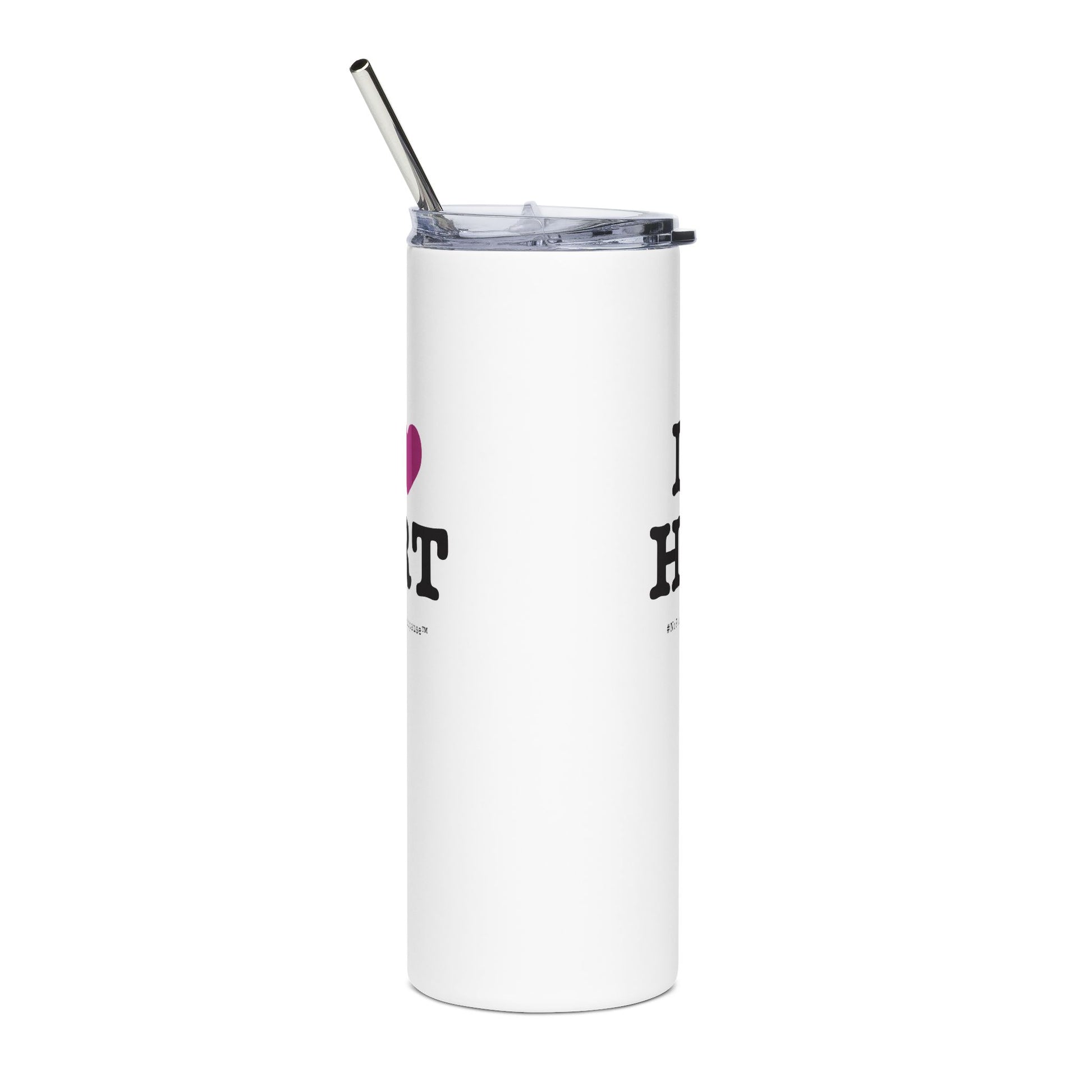 "I Heart HRT" Tumbler - #NoPauseForMenopause