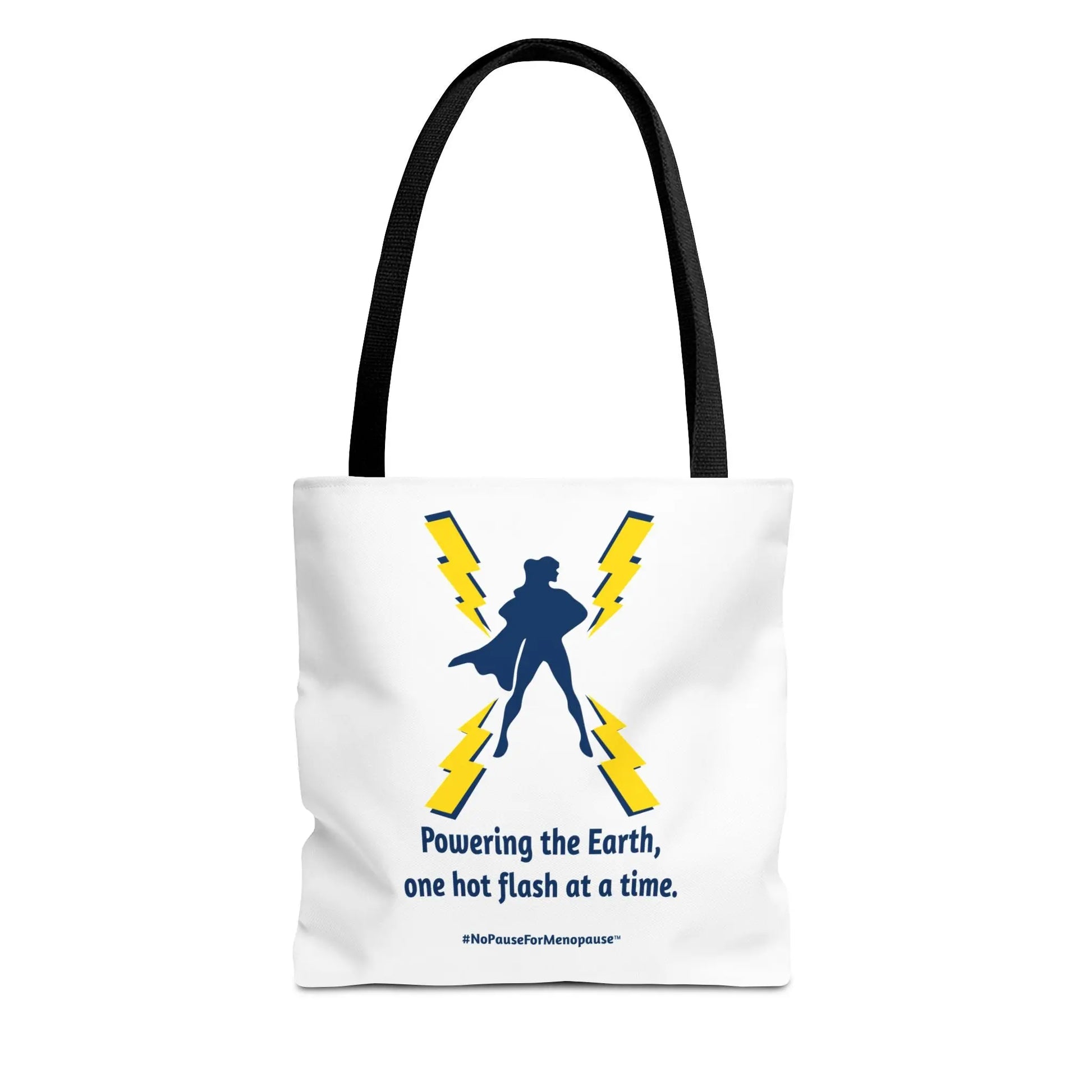 "Powering the Earth" Tote Bag Printify