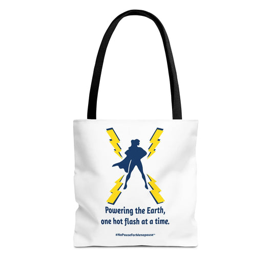 "Powering the Earth" Tote Bag Printify