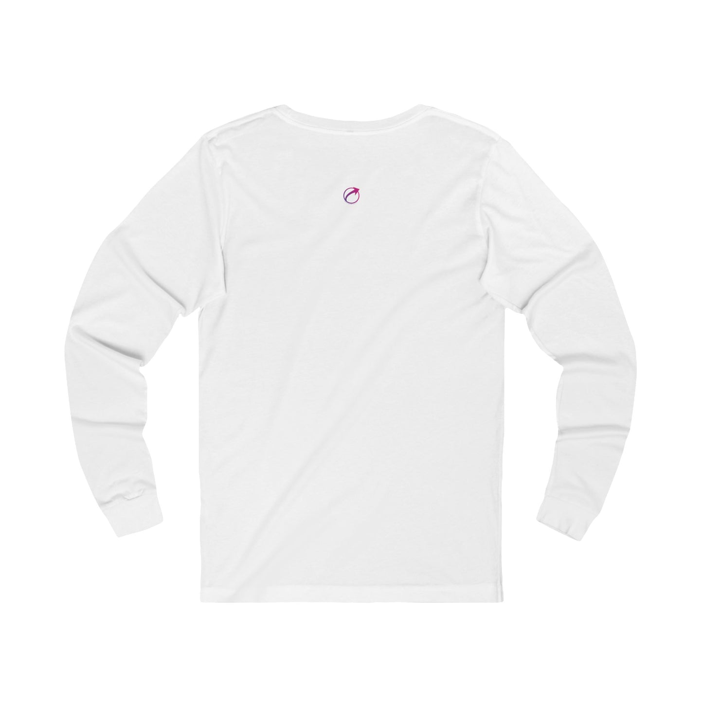 "My Superpower: Zero Cares Given" Long Sleeve Tee (White) - #NoPauseForMenopause