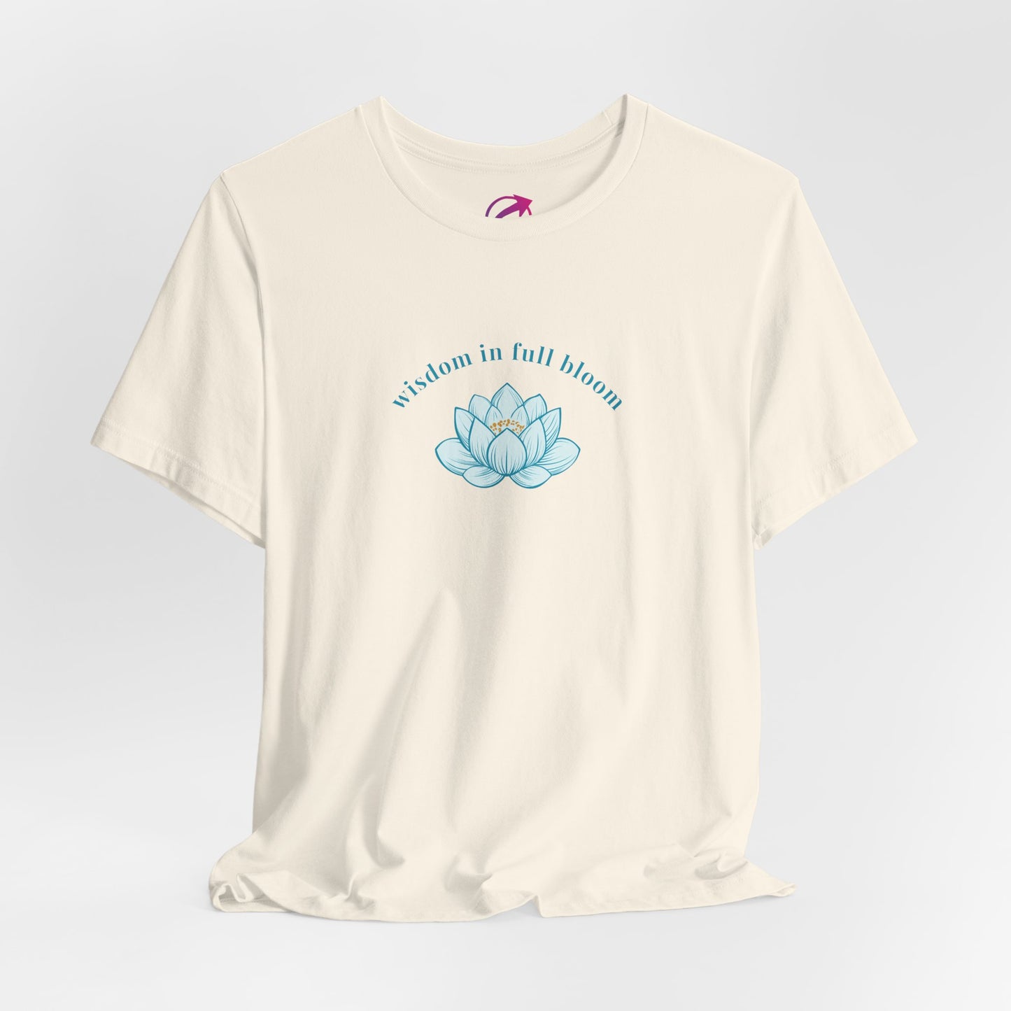 "Wisdom in Full Bloom" Unisex Tee - #NoPauseForMenopause