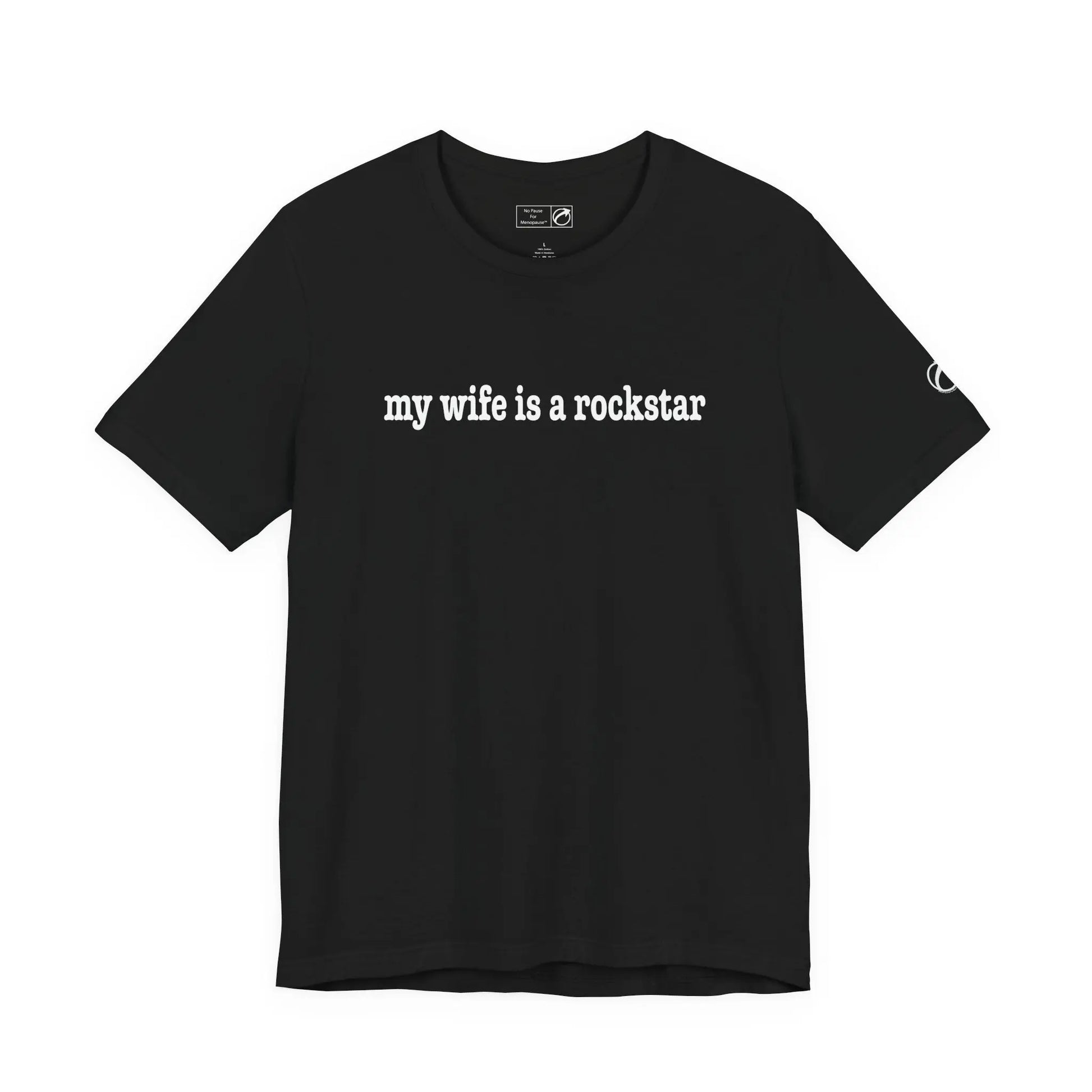"My Wife Is A Rockstar" Tee Printify