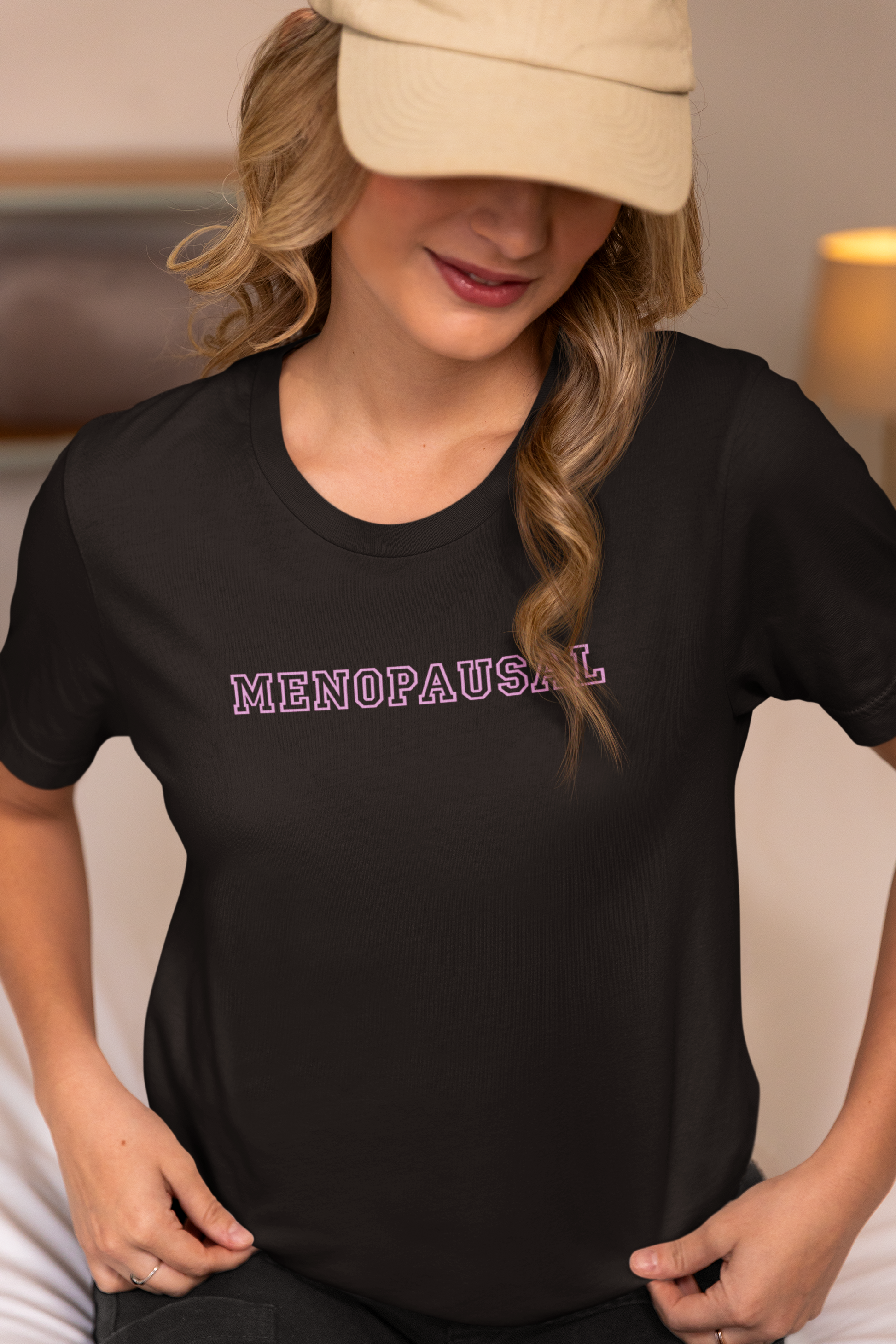 "Menopausal" Unisex Jersey Short Sleeve Tee - #NoPauseForMenopause