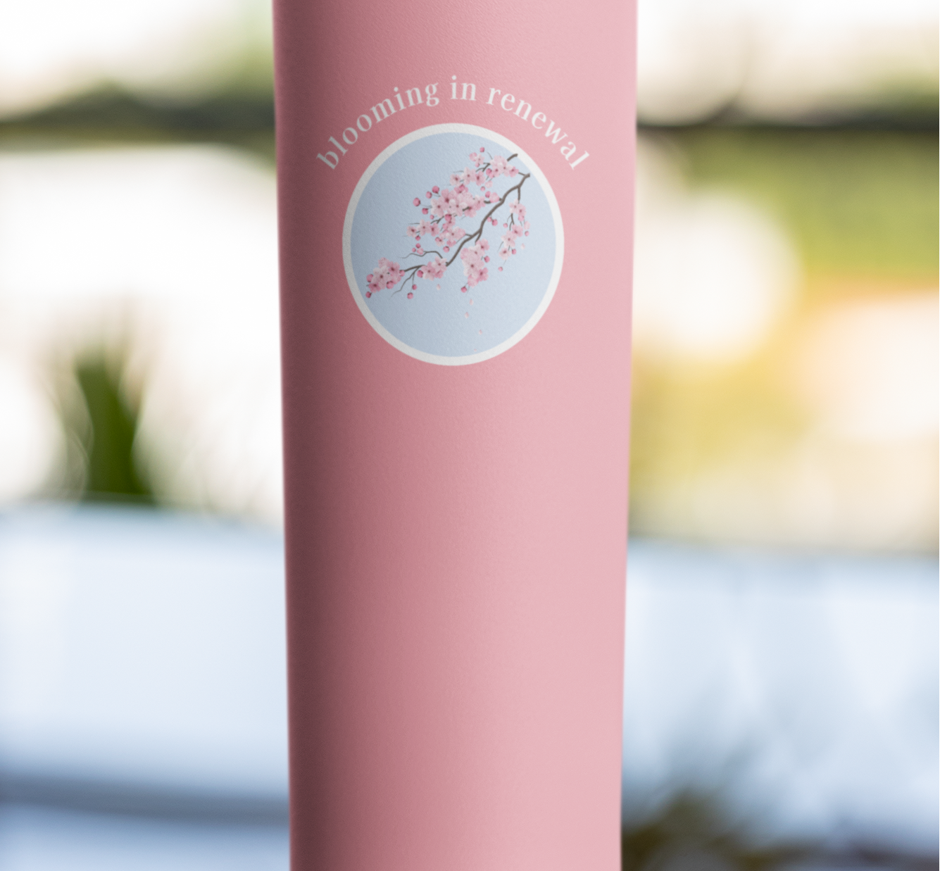 "Blooming In Renewal" Tumbler - #NoPauseForMenopause