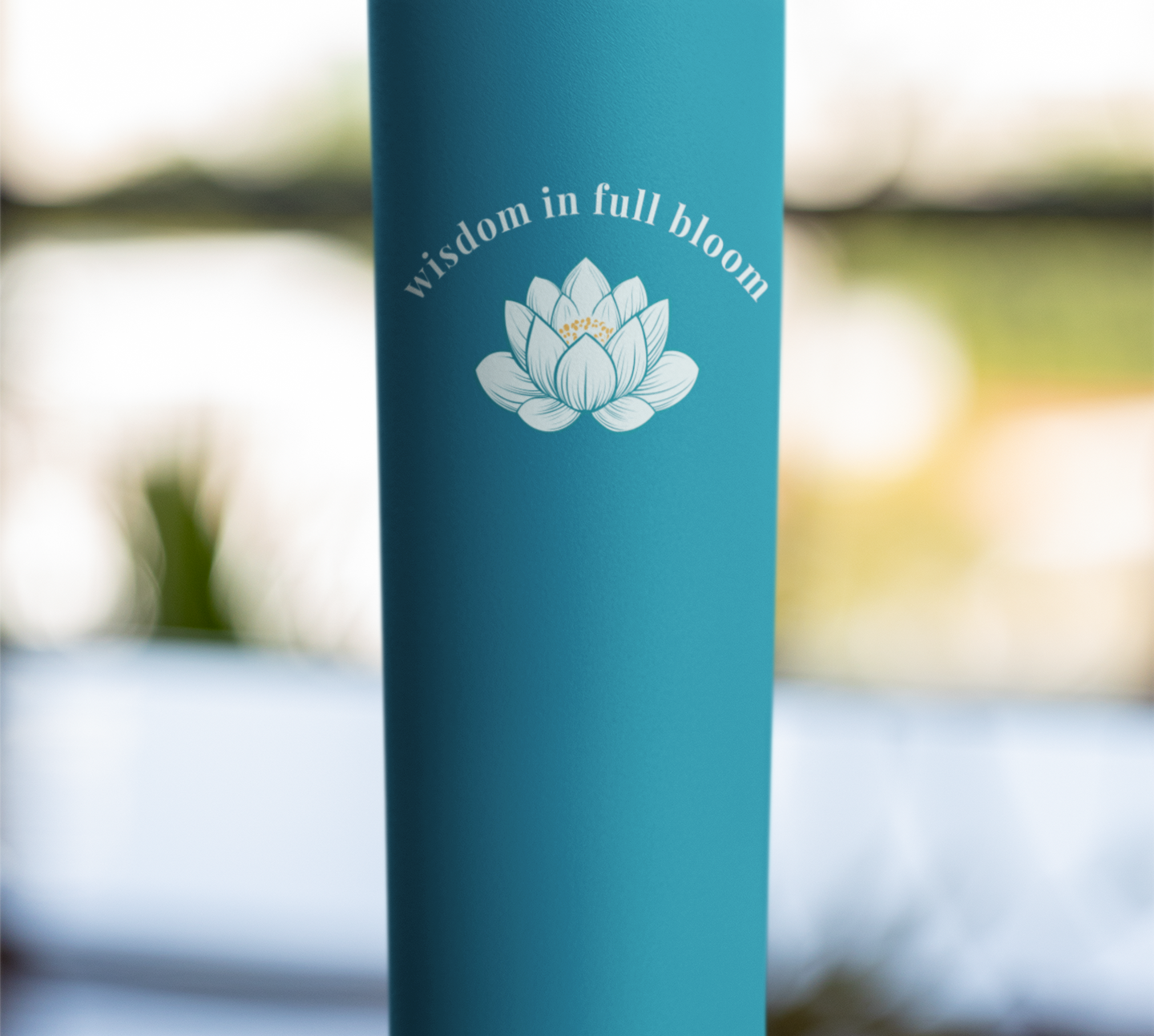 "Wisdom In Full Bloom" Tumbler - #NoPauseForMenopause