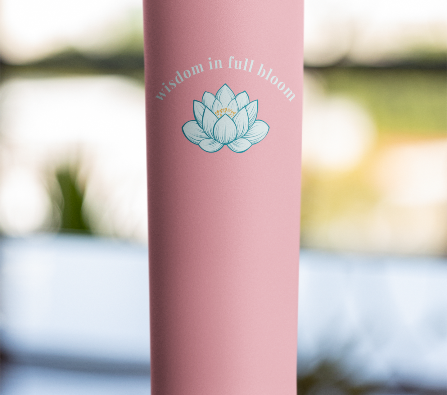 "Wisdom In Full Bloom" Tumbler - #NoPauseForMenopause