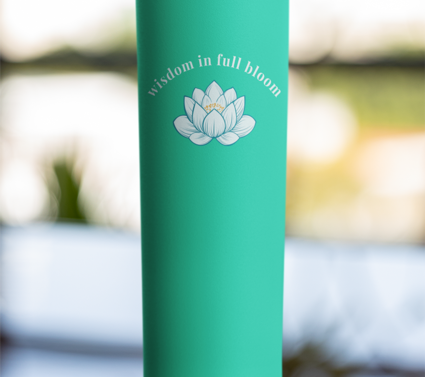 "Wisdom In Full Bloom" Tumbler - #NoPauseForMenopause