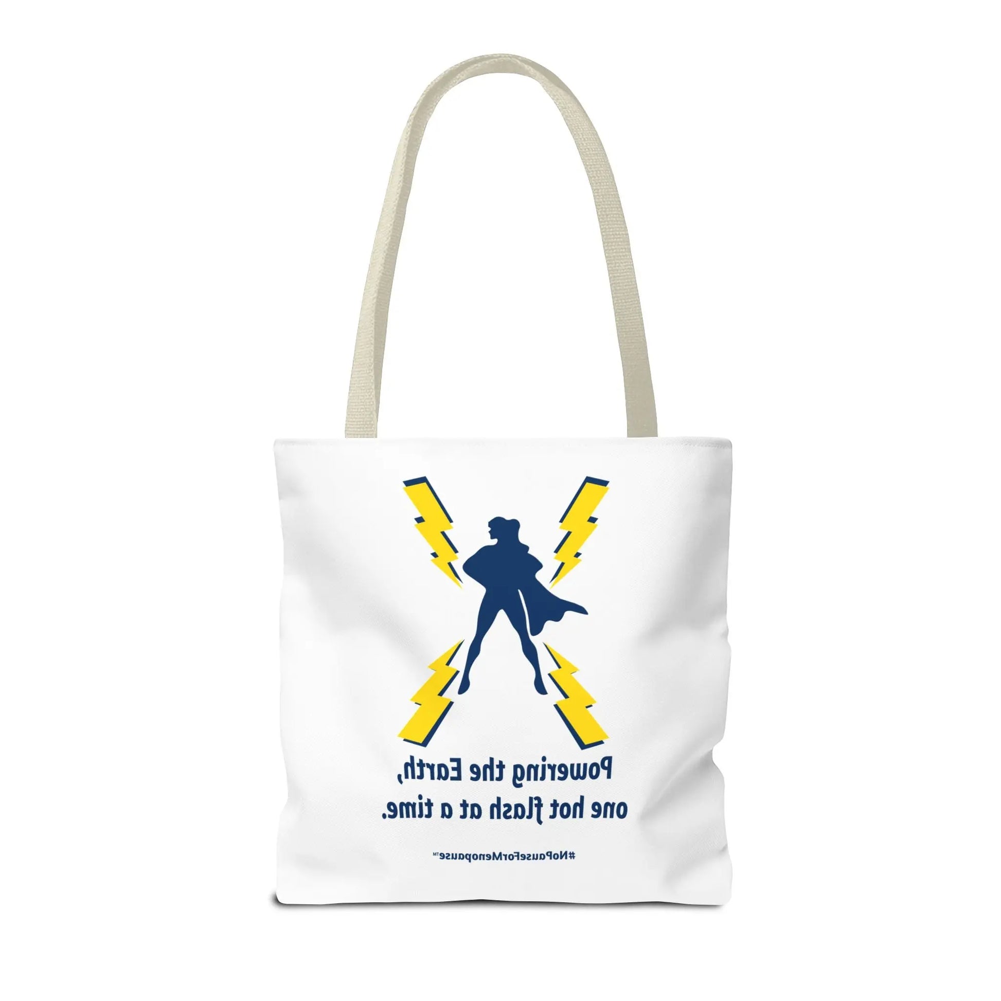 "Powering the Earth" Tote Bag Printify