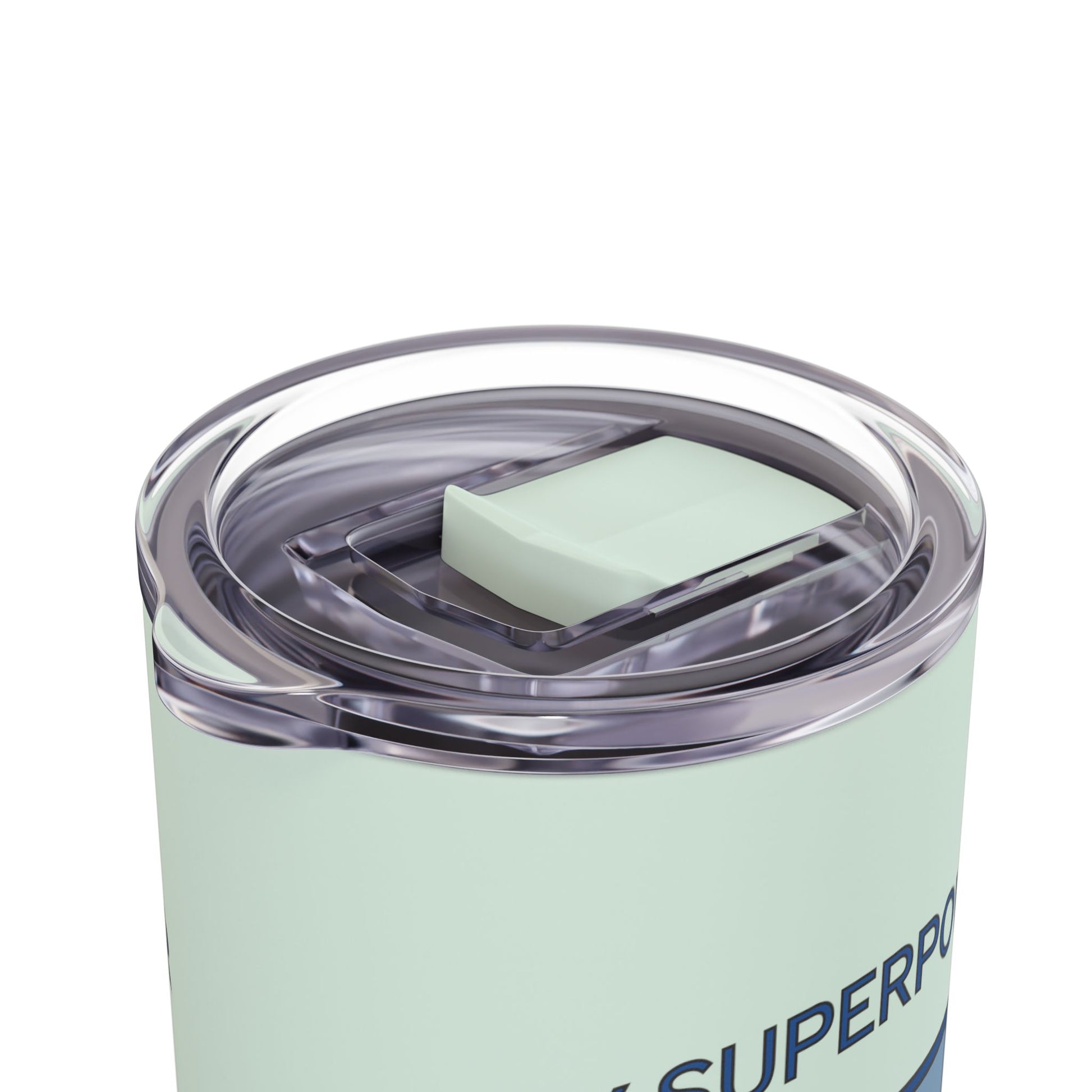 "My Superpower: Zero Cares Given" Tumbler - #NoPauseForMenopause