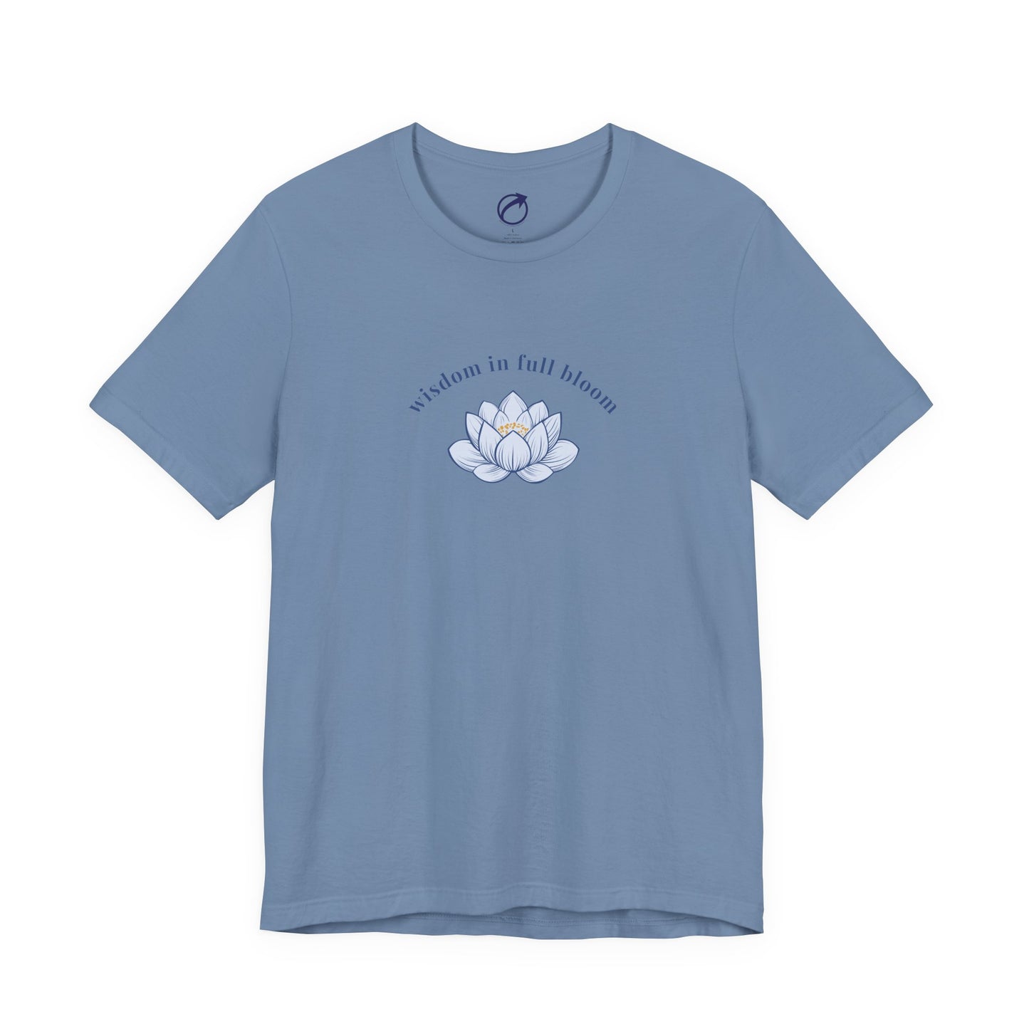 "Wisdom in Full Bloom" Unisex Tee - #NoPauseForMenopause
