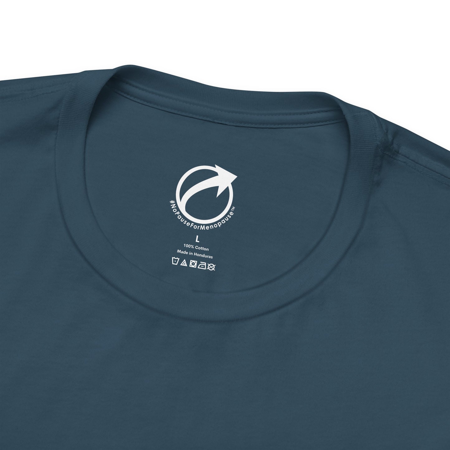 "Wisdom in Full Bloom" Unisex Tee - #NoPauseForMenopause