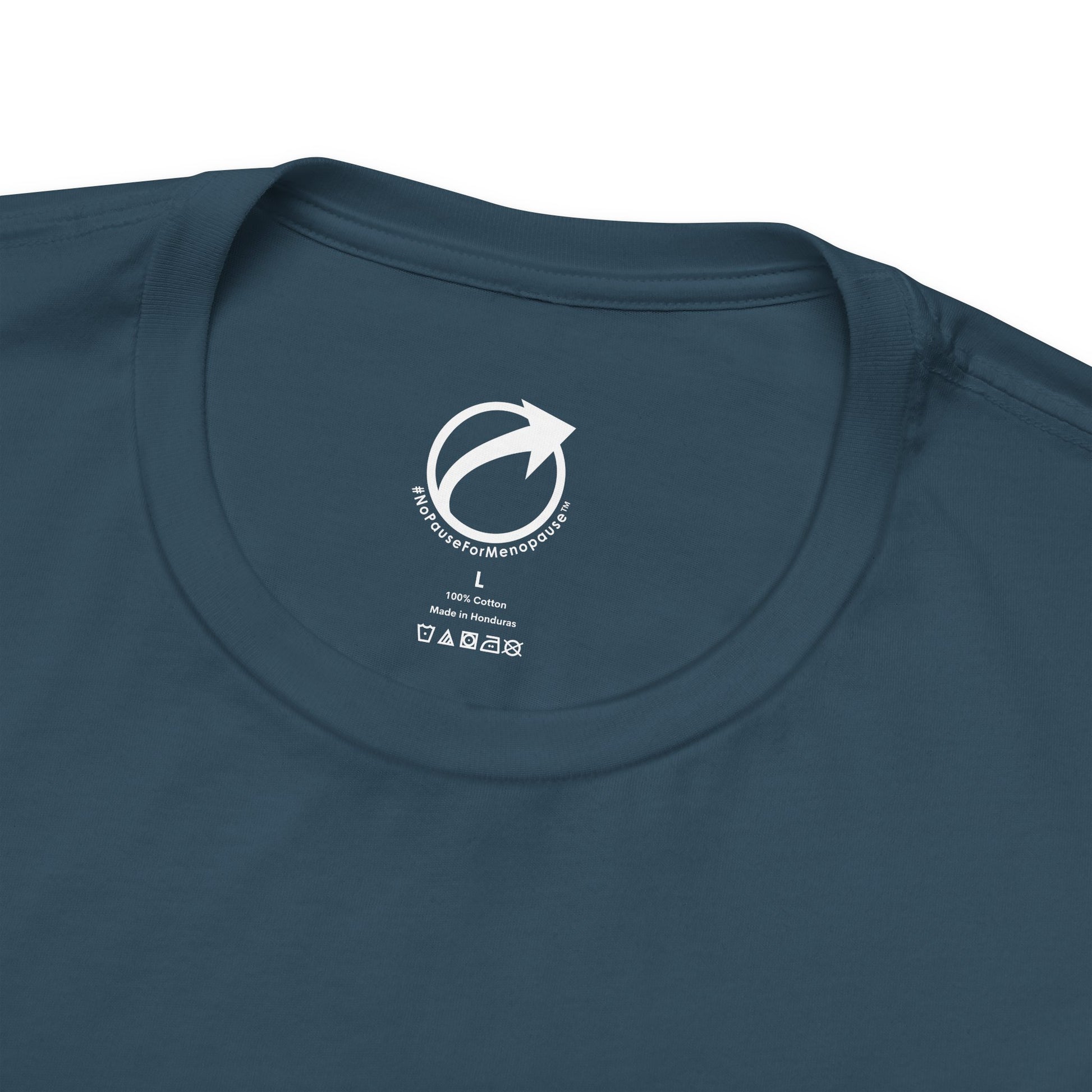 "Wisdom in Full Bloom" Unisex Tee - #NoPauseForMenopause