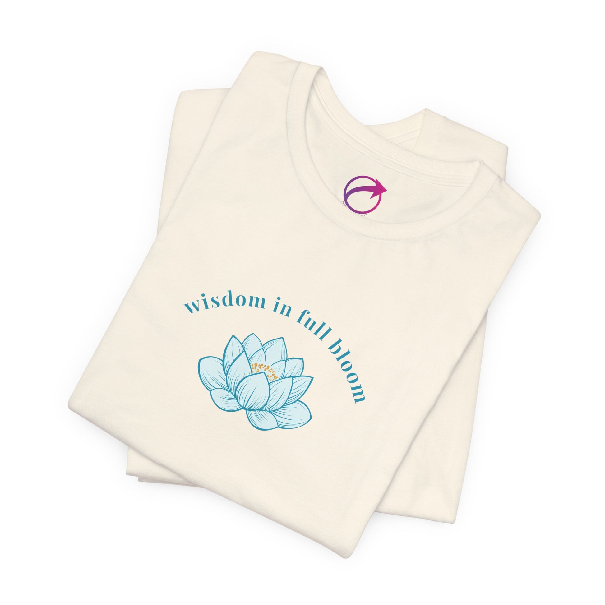 "Wisdom in Full Bloom" Unisex Tee - #NoPauseForMenopause