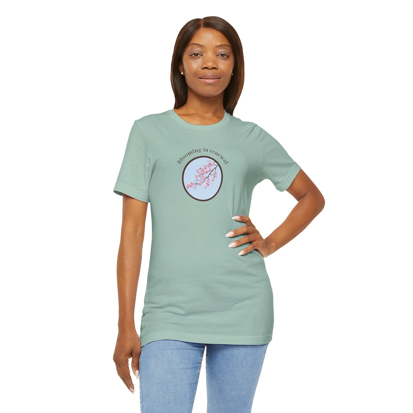 "Blooming In Renewal" Unisex Tee - #NoPauseForMenopause