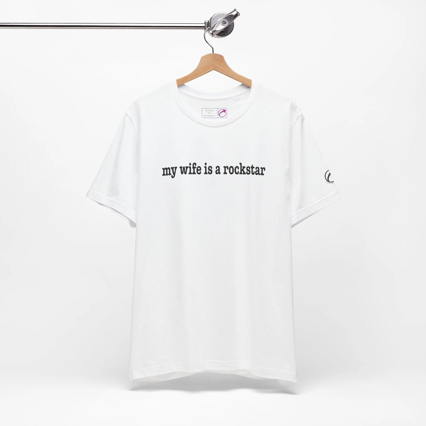 "My Wife Is A Rockstar" Tee Printify