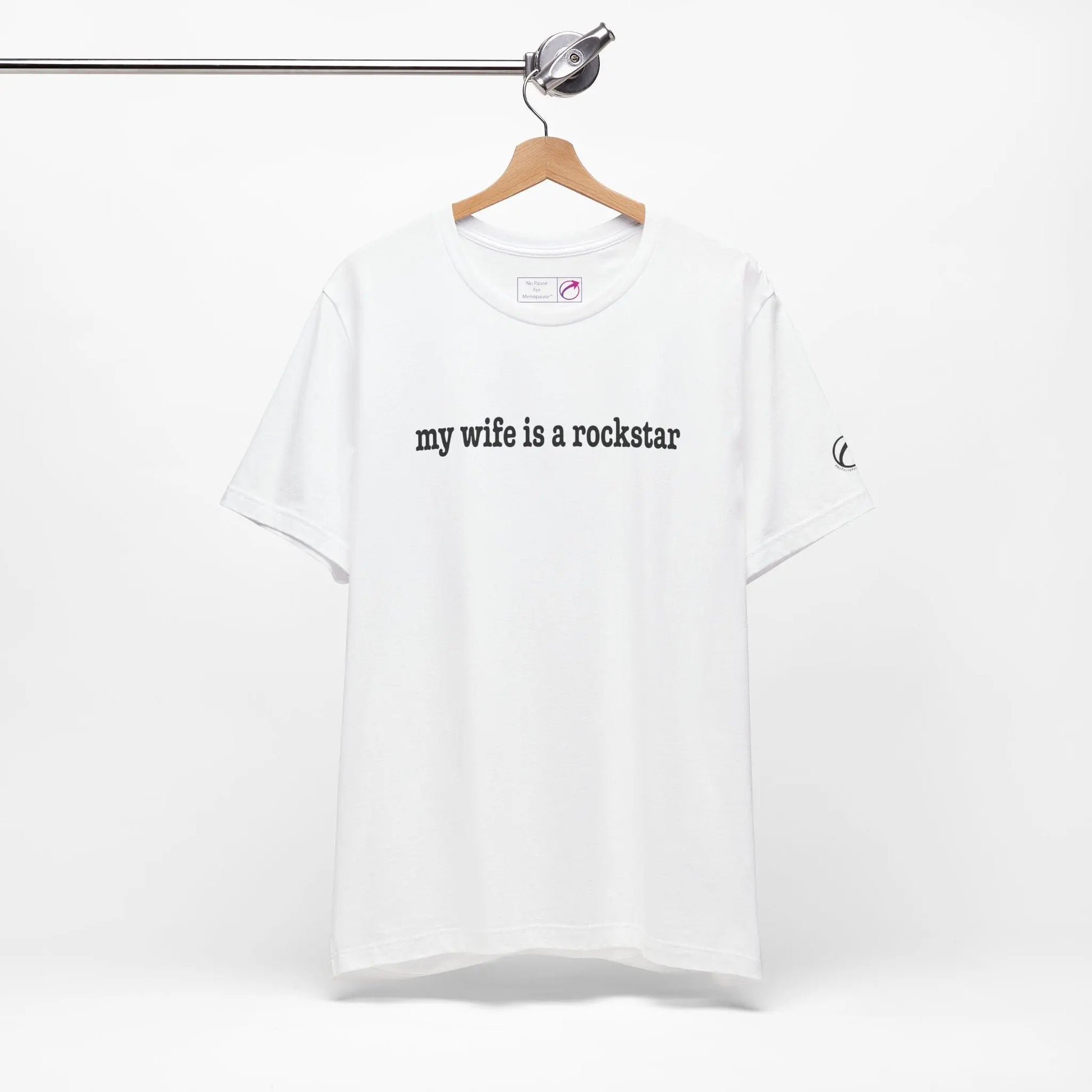 "My Wife Is A Rockstar" Tee Printify