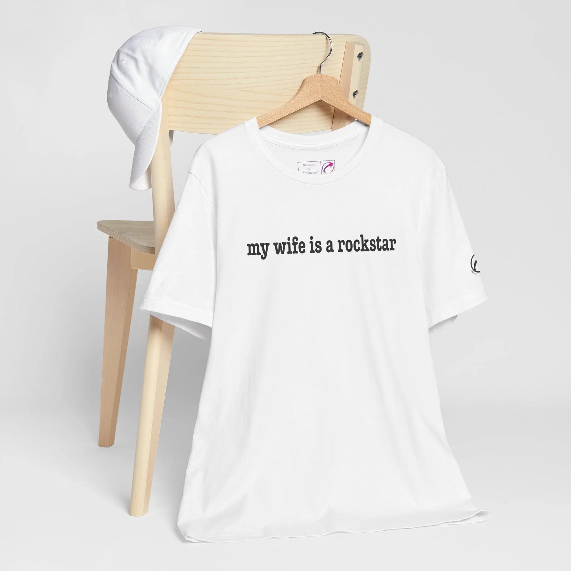 "My Wife Is A Rockstar" Tee Printify