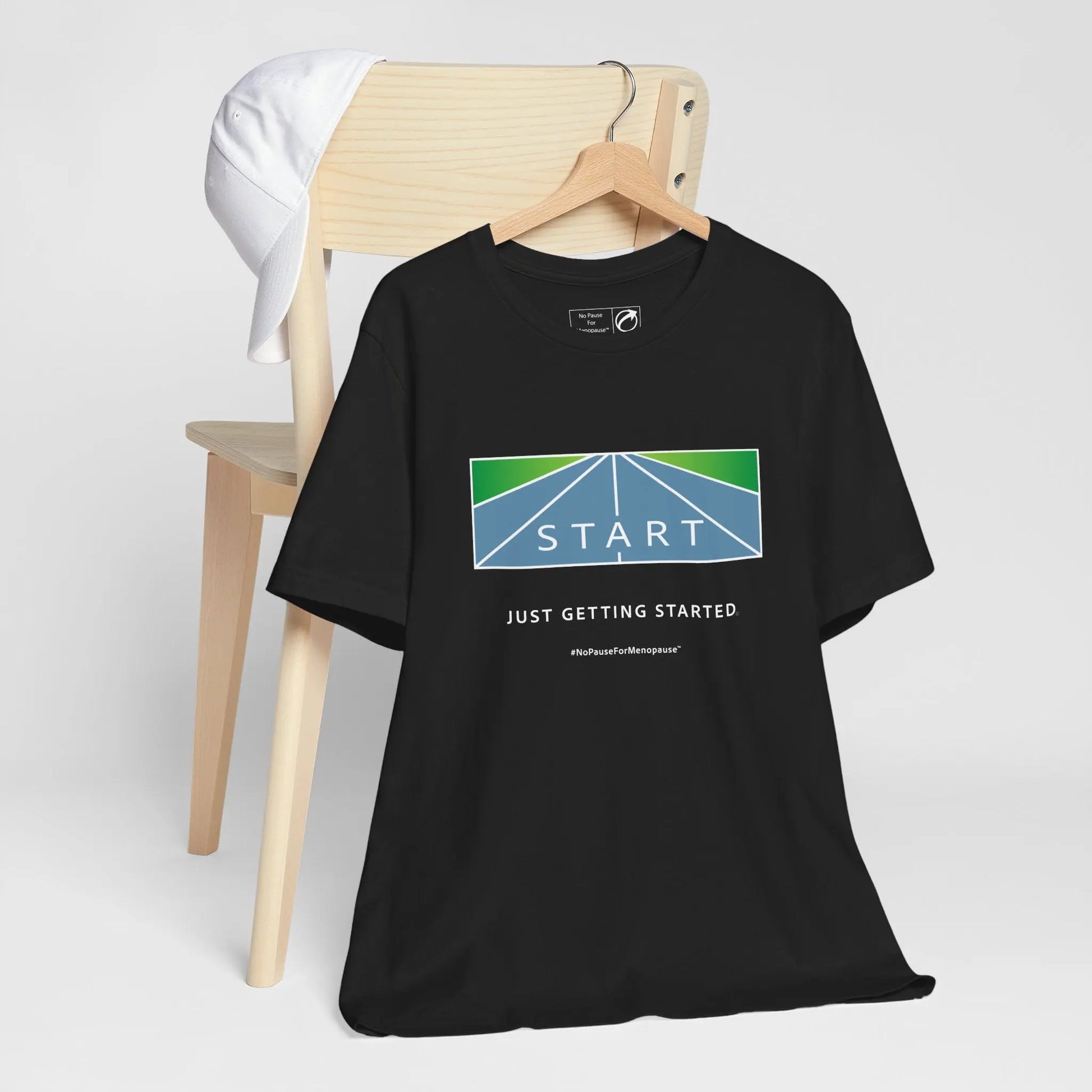 "Just Getting Started" Unisex Tee Printify